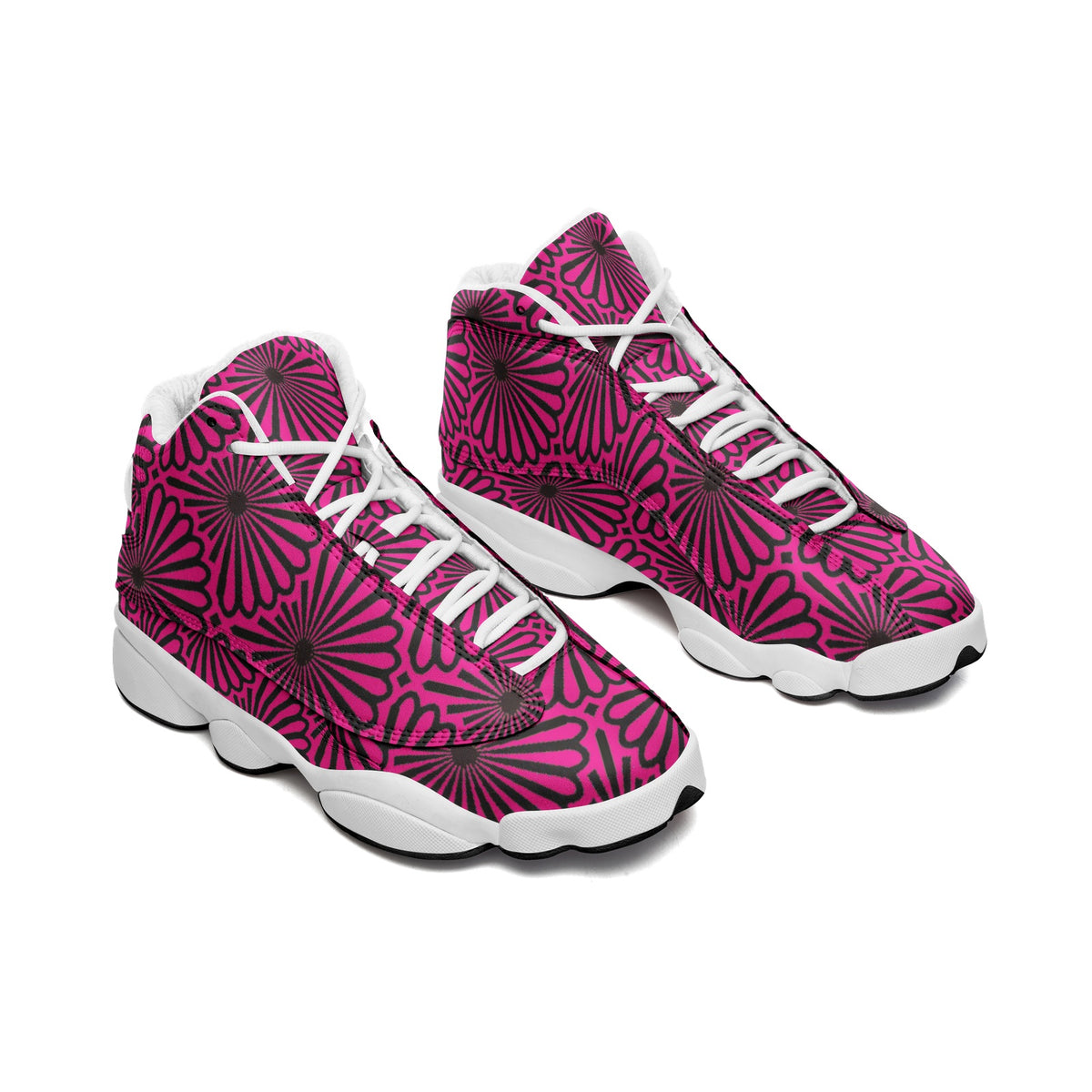 kokorepublic Unisex High Top Leather Sneakers
