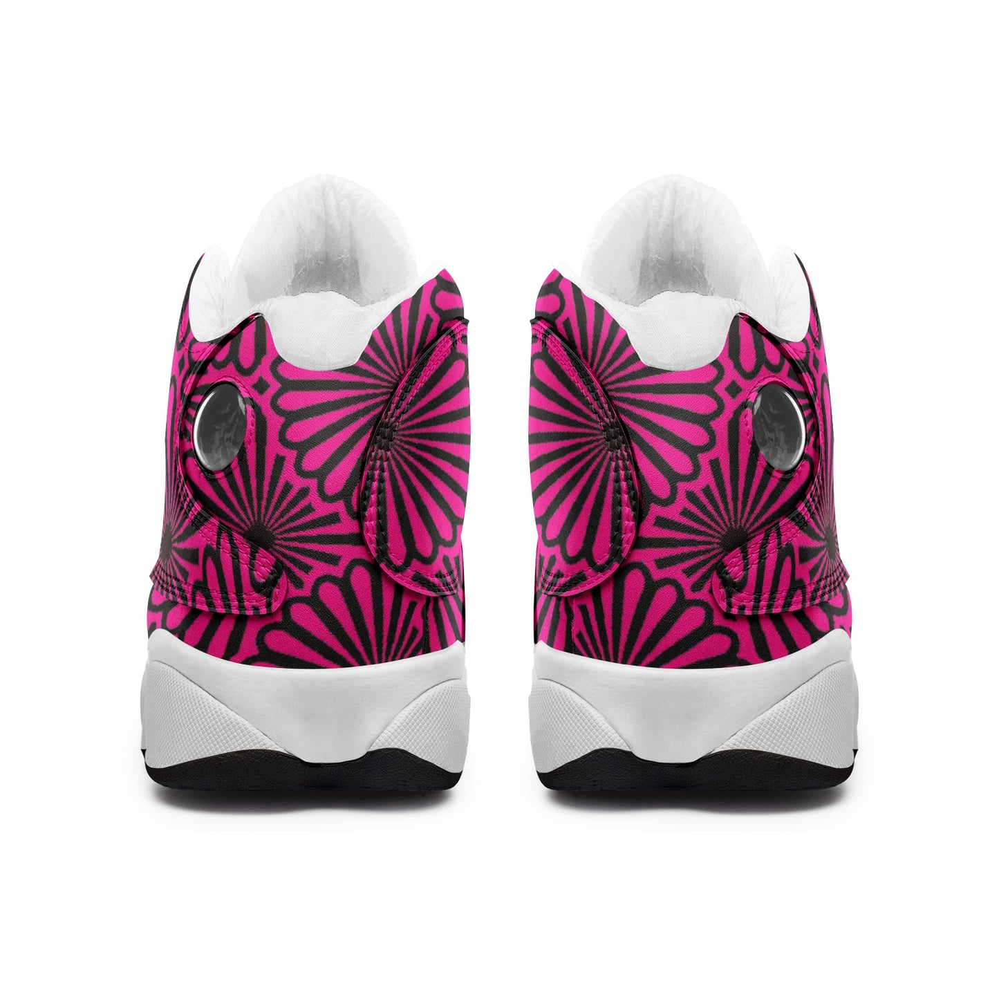 kokorepublic Unisex High Top Leather Sneakers