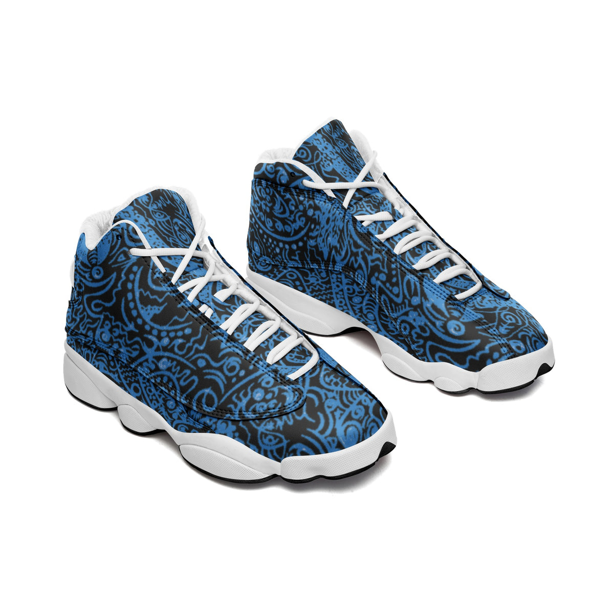 kokorepublic Unisex High Top Leather Sneakers