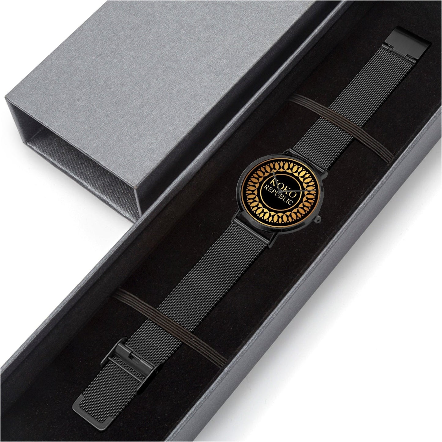 KokoRepublic 169. Fashion Ultra-thin Stainless Steel Quartz Watch