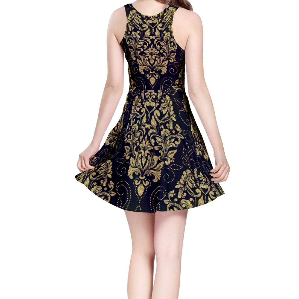 kokorepublic Women's Sleeveless Midi Casual Flared Skater Dress