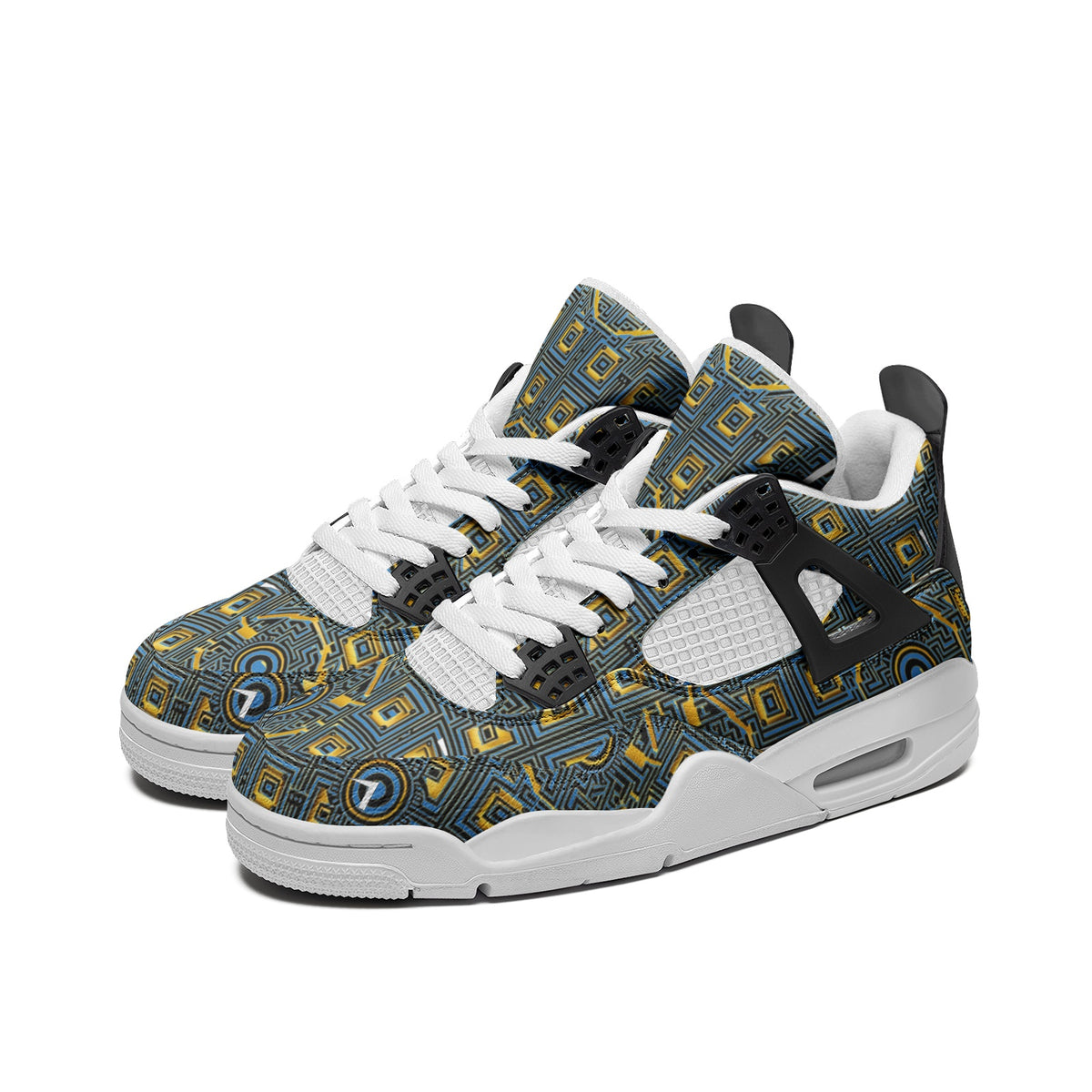 kokorepublic Unisex Non Slip Lace Up Breathable Fashion Sneakers