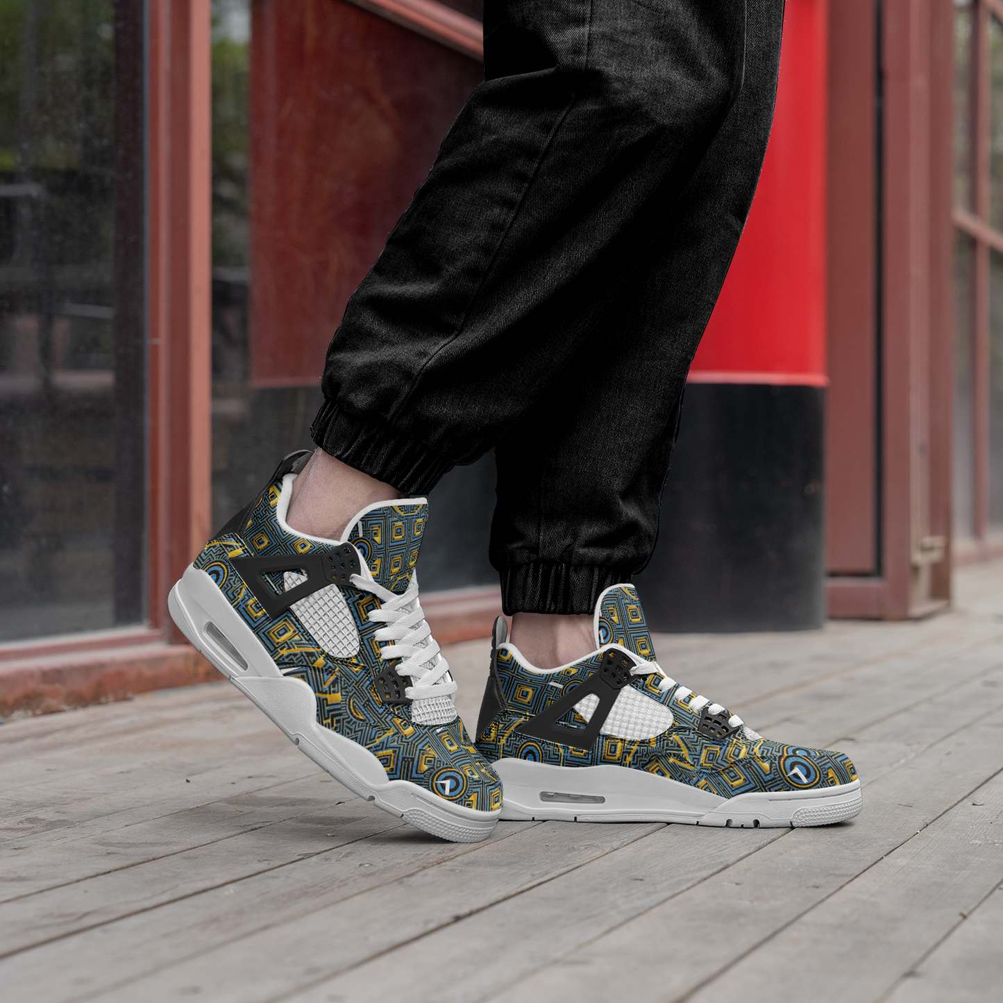 kokorepublic Unisex Non Slip Lace Up Breathable Fashion Sneakers