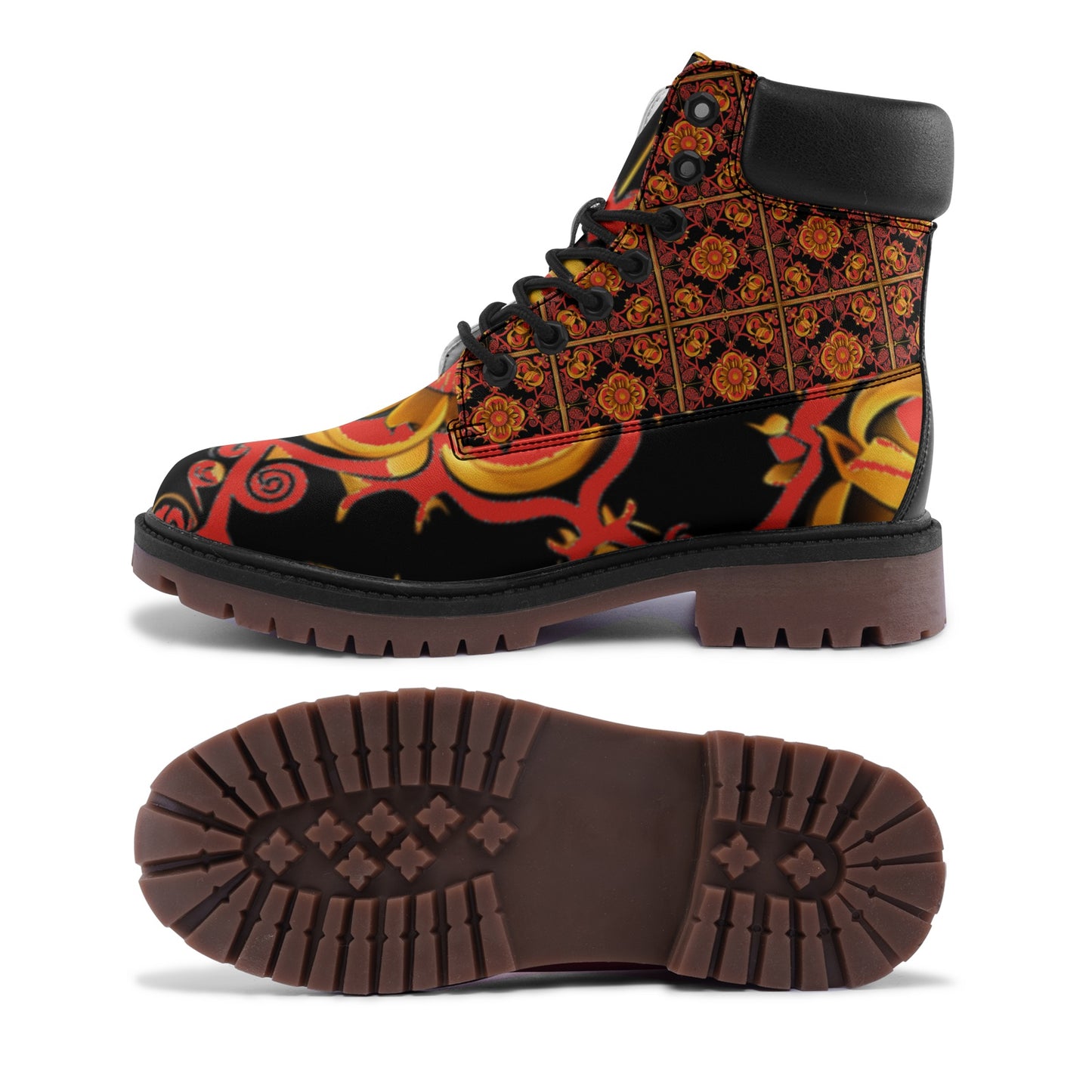 Kokorepublic Premium Lightweight Microfiber Leather Chukka Boots