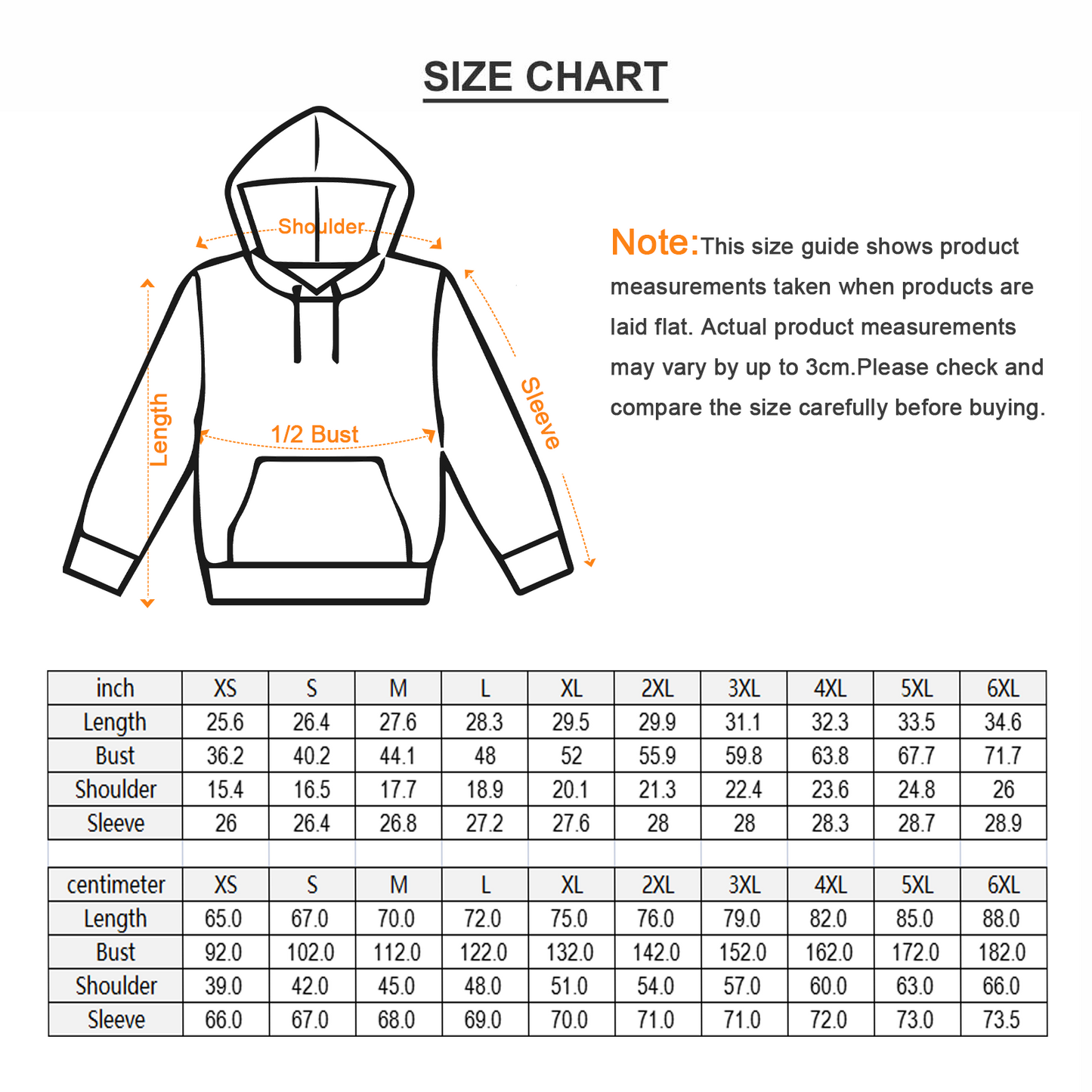 KokoRepublic All-Over Print Men's Thicken Pullover Hoodie