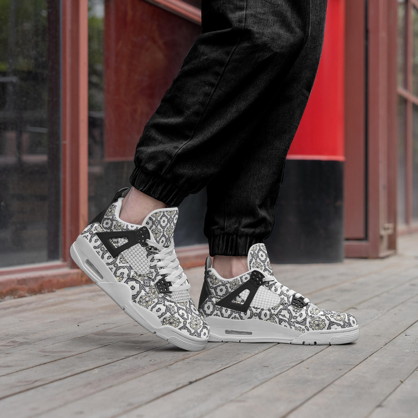Unisex Non Slip Lace Up Breathable Fashion Sneakers
