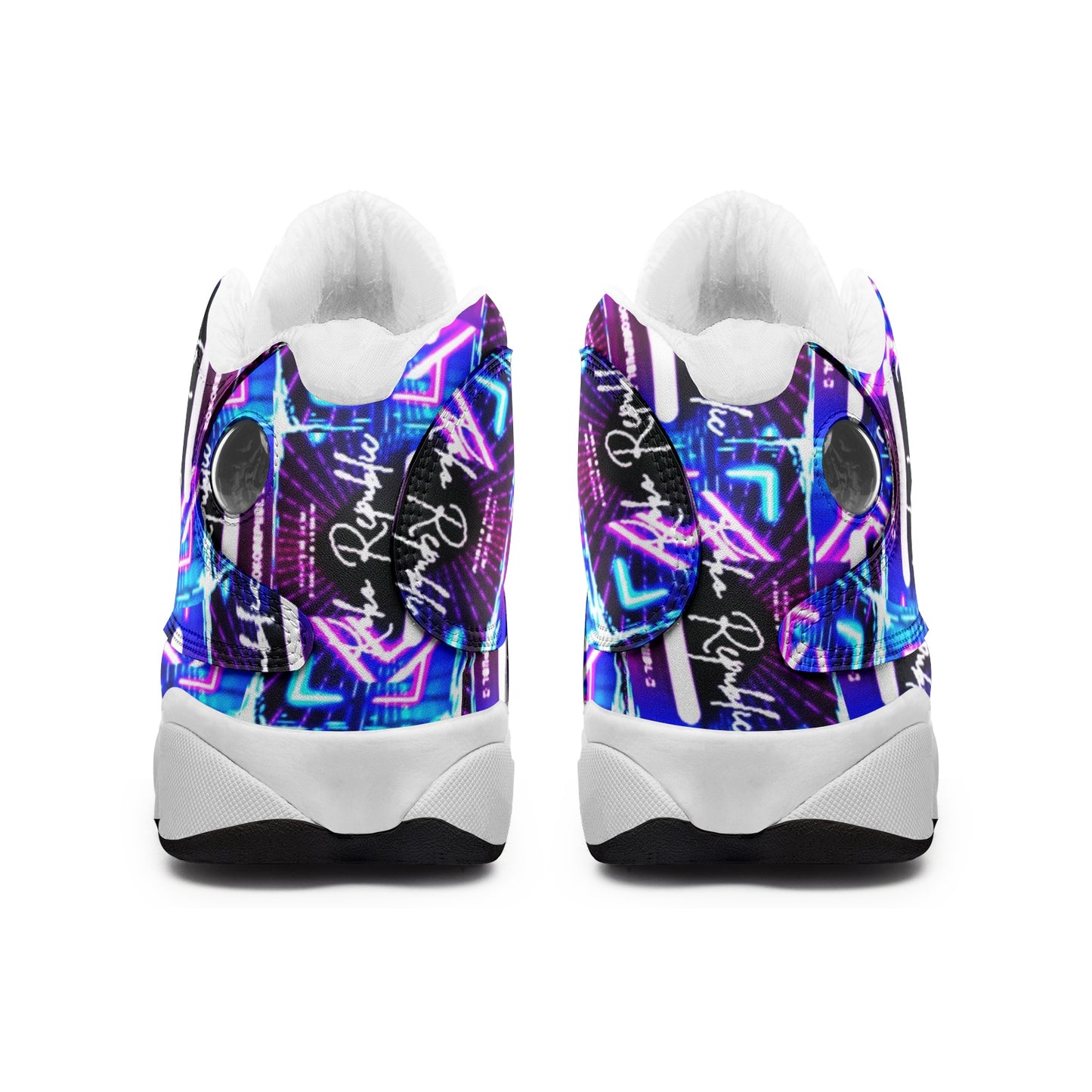 Kokorepublic Unisex High Top Leather Sneakers