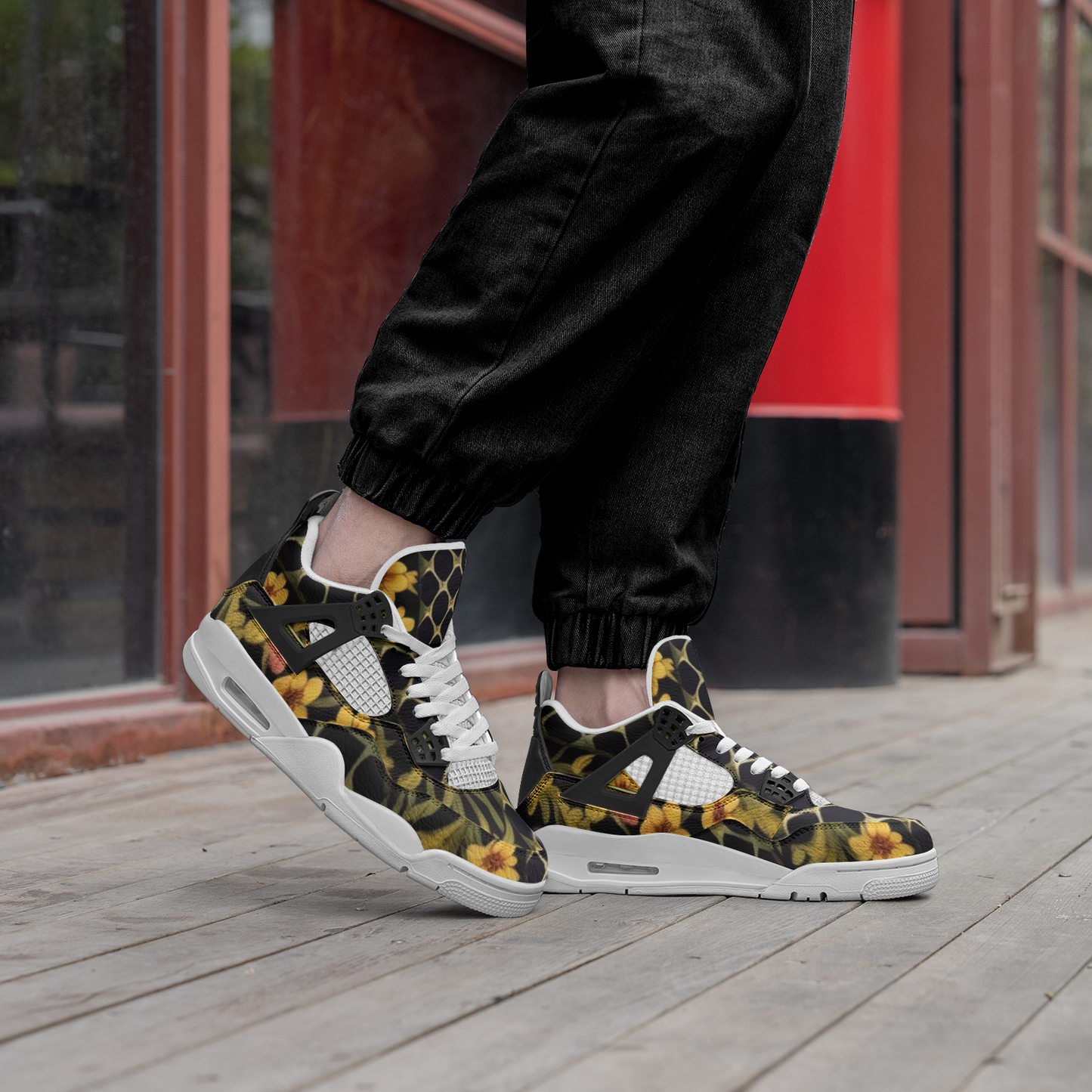 Unisex Non Slip Lace Up Breathable Fashion Sneakers