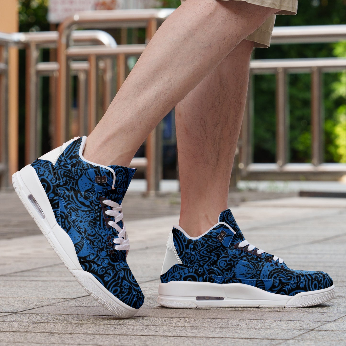Kokorepublic Unisex Non Slip Sneakers Lace Up Fashion Shoes