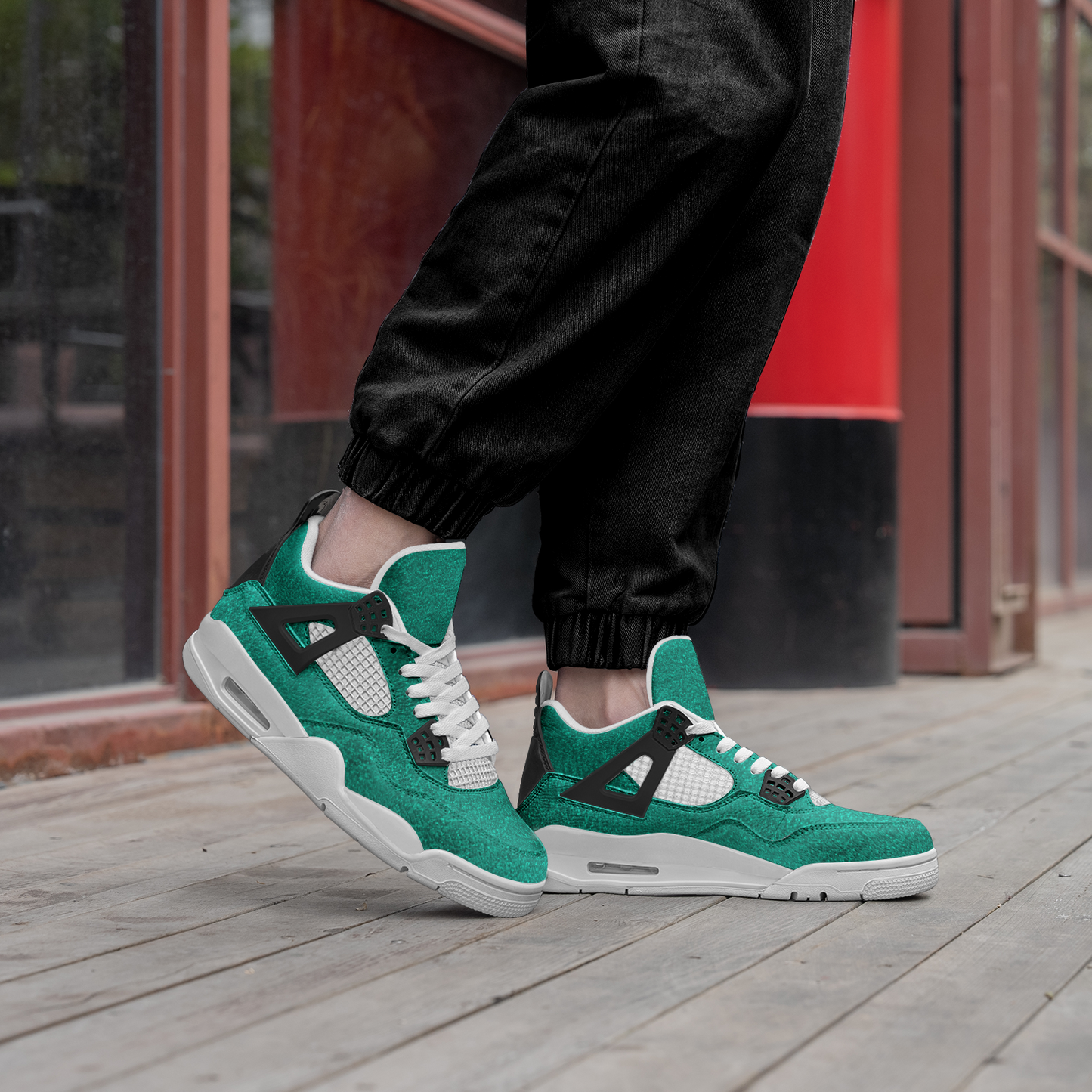 Kokorepublic Unisex Non Slip Lace Up Breathable Fashion Sneakers
