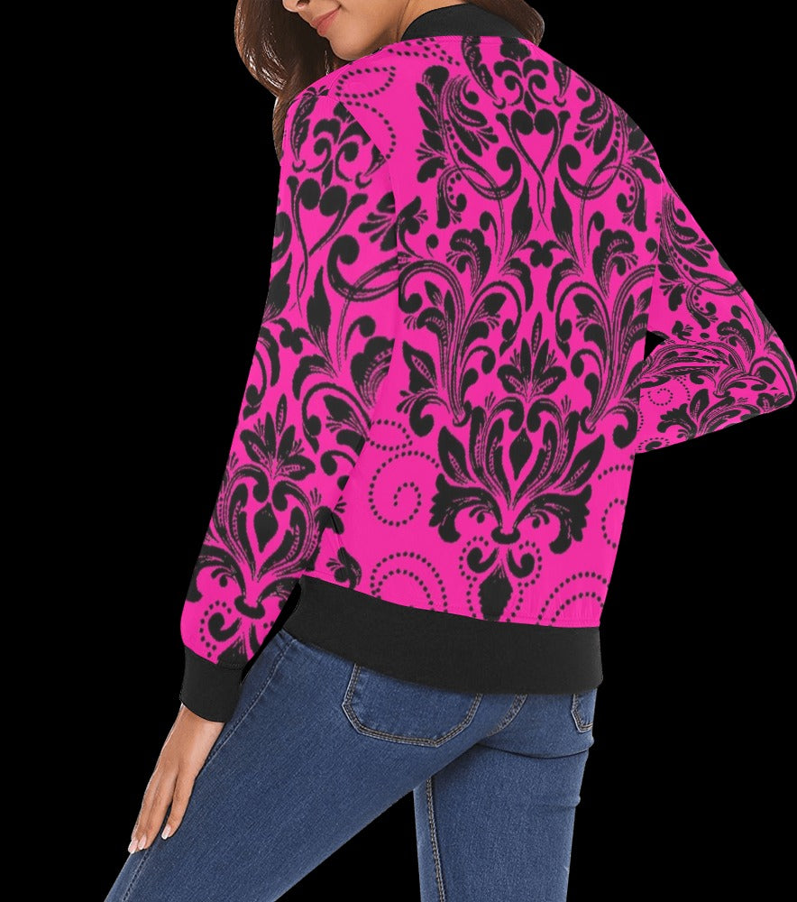 A5g Women's All Over Print Casual Jacket (Model H19)