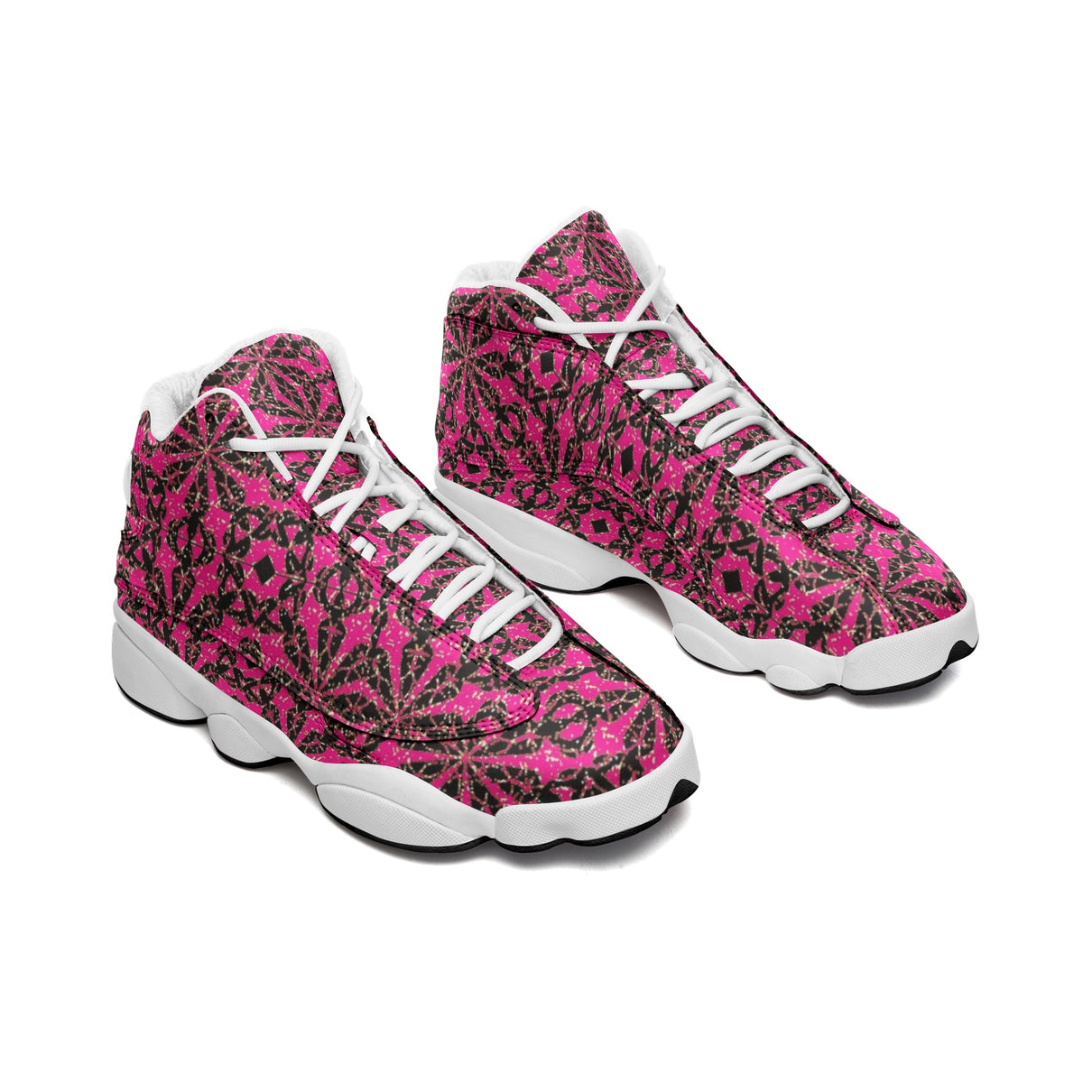 kokorepublic Unisex High Top Leather Sneakers