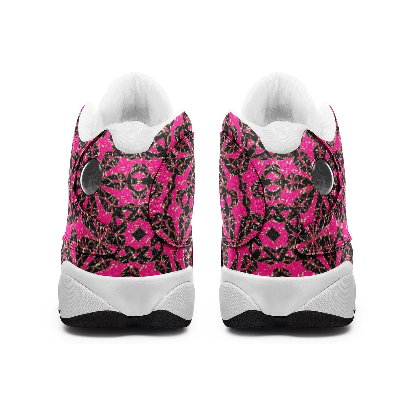kokorepublic Unisex High Top Leather Sneakers