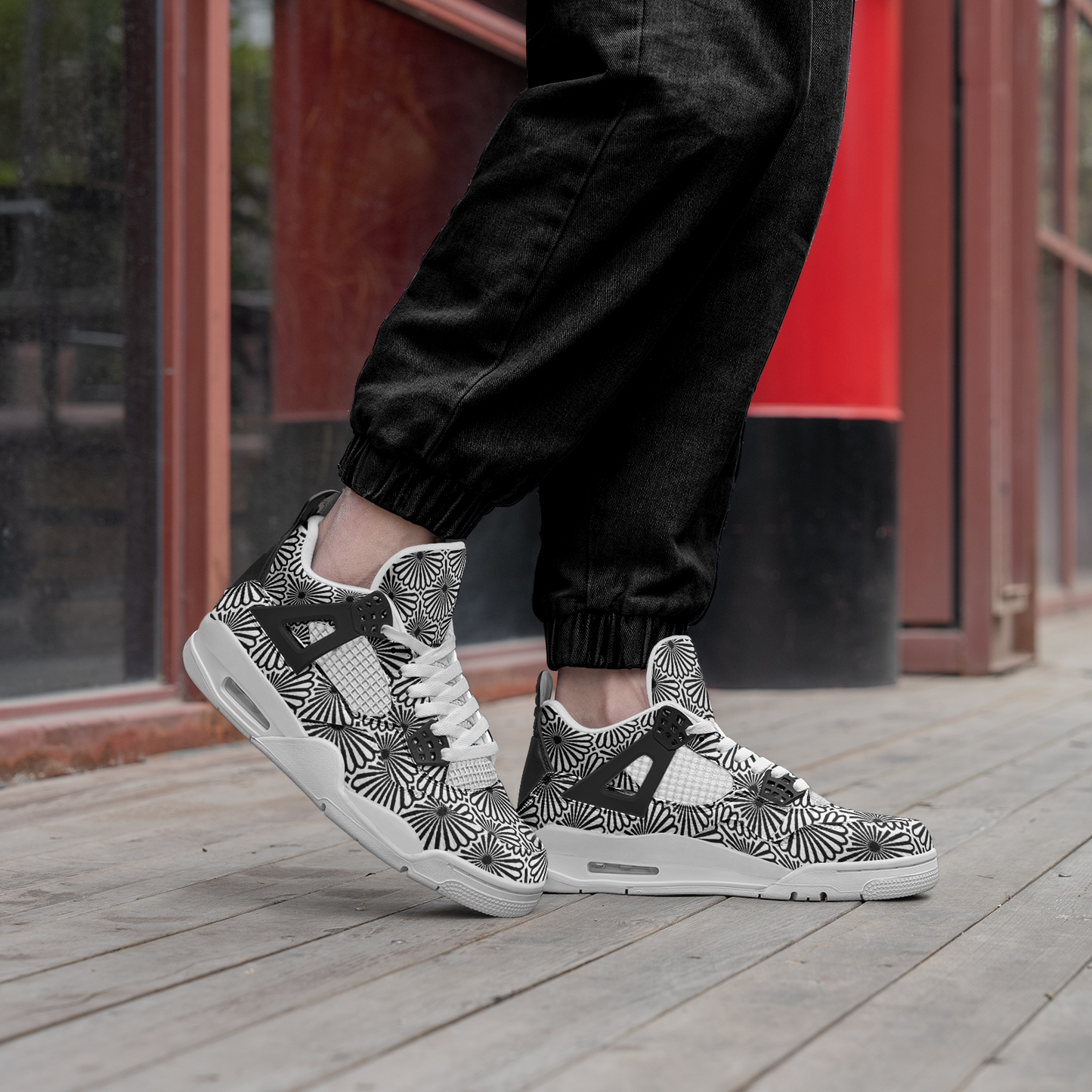 kokorepublic Unisex Non Slip Lace Up Breathable Fashion Sneakers