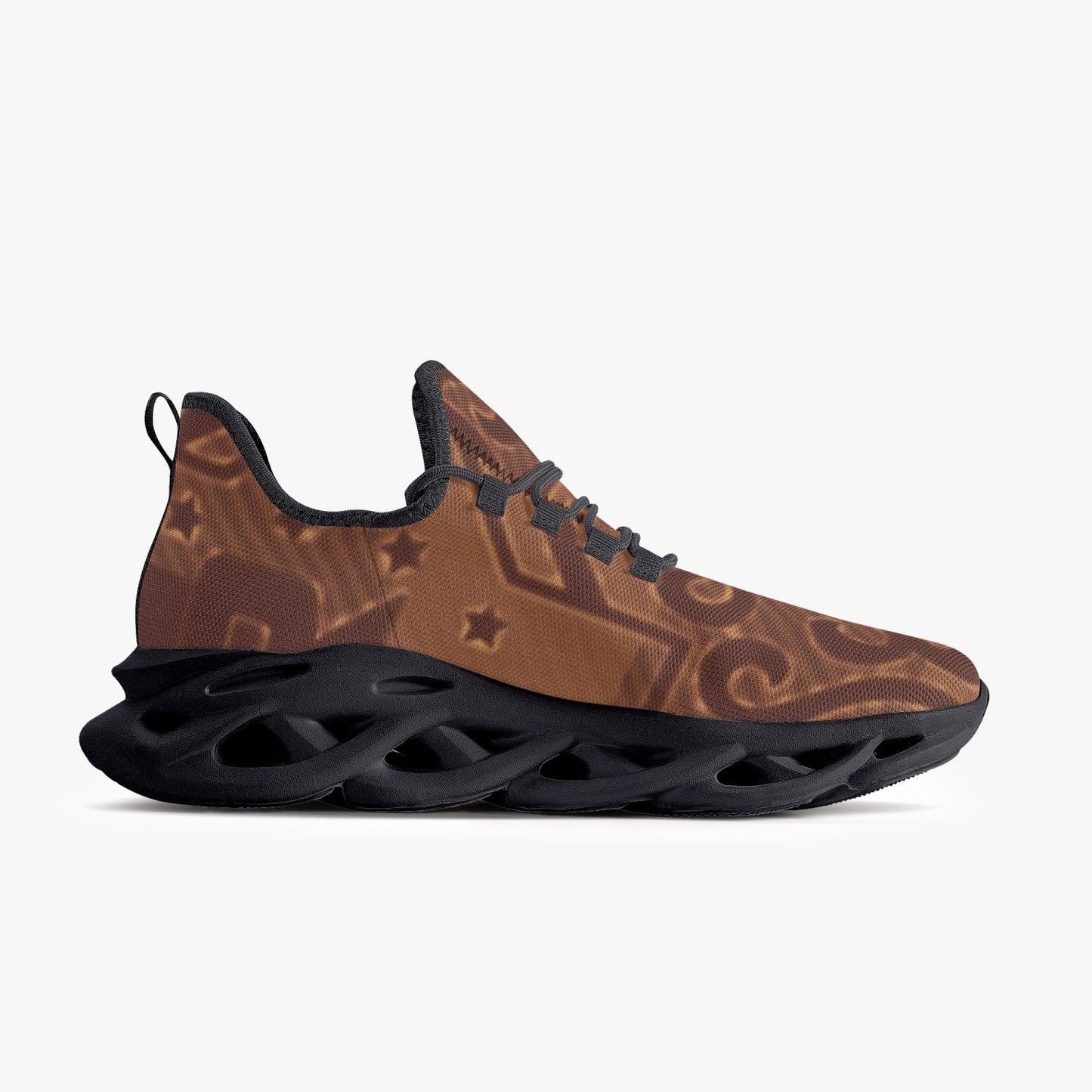 Koko Republic Bounce Mesh Knit Sneakers - Black