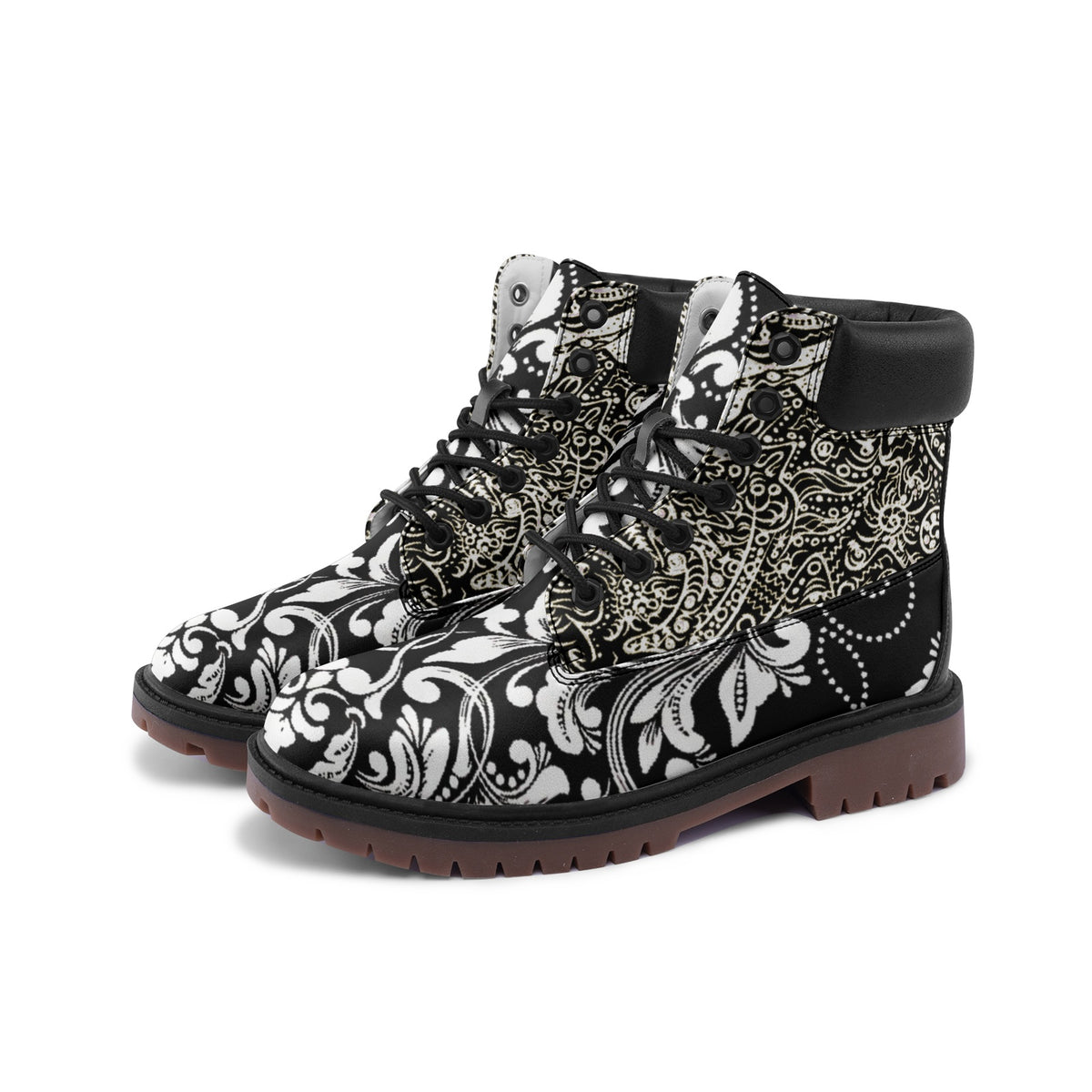 Premium Lightweight Microfiber Leather Chukka Boots