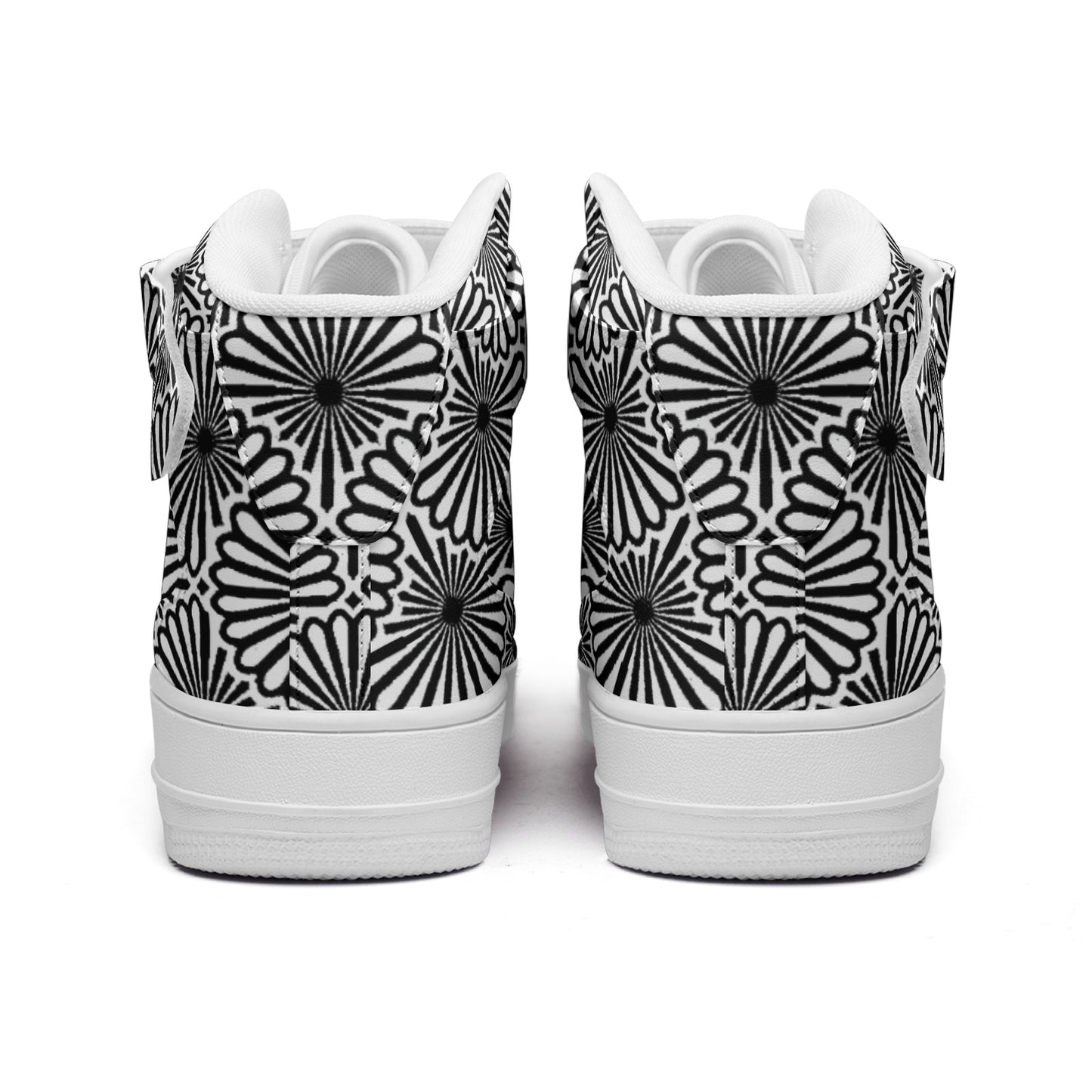 kokorepublic Unisex high Top Leather Sneakers