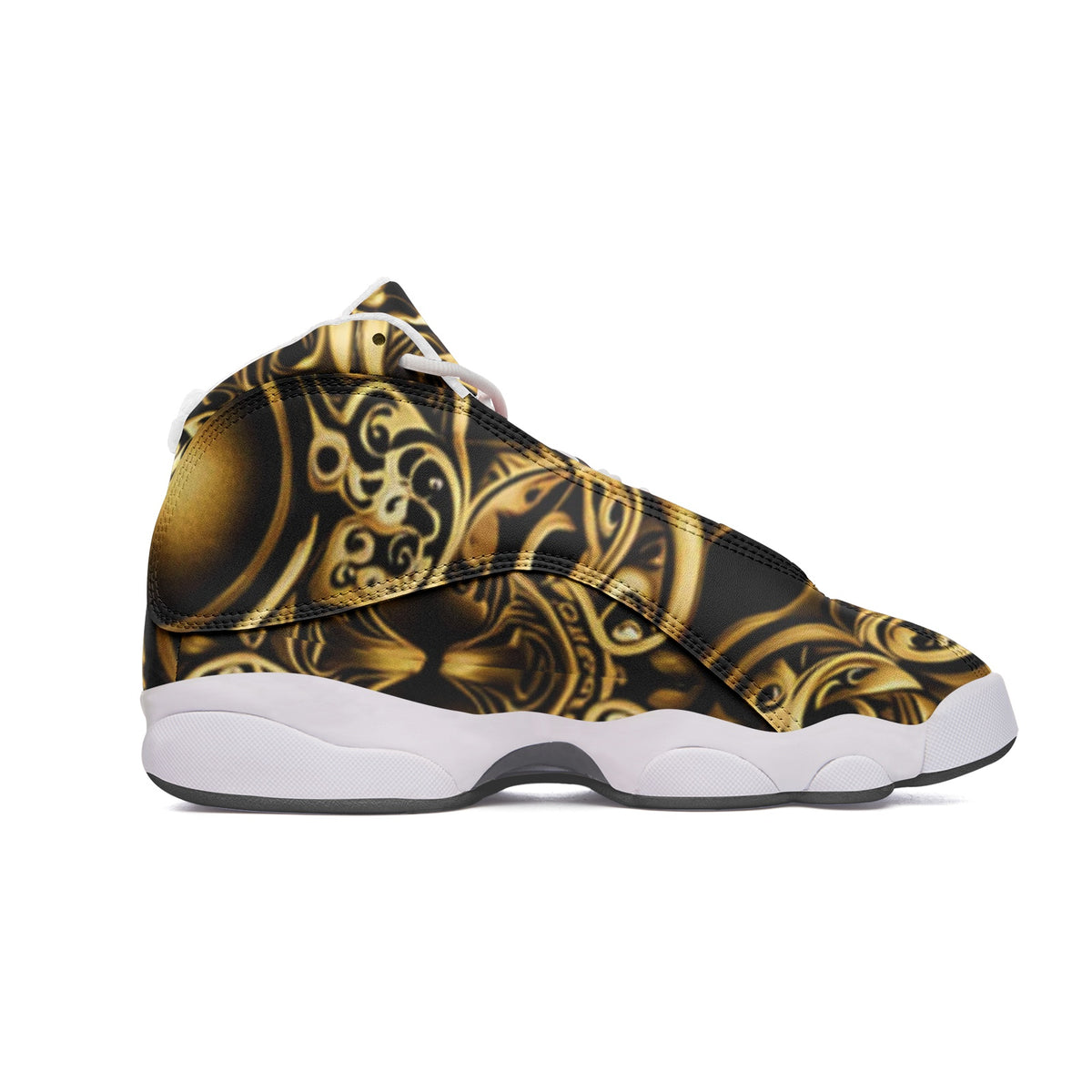 kokorepublic Unisex High Top Leather Sneakers