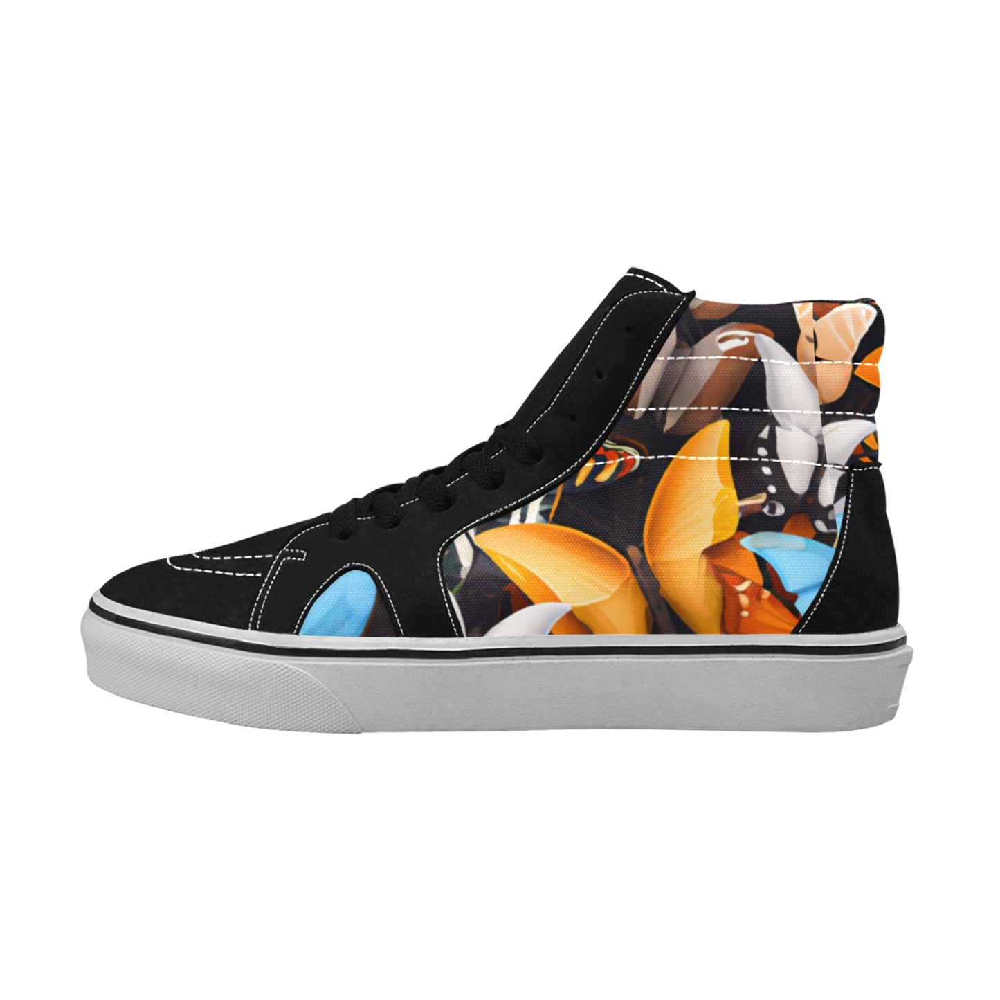 kokorepublic Women's High Top Canvas Shoes (Model E001-1)