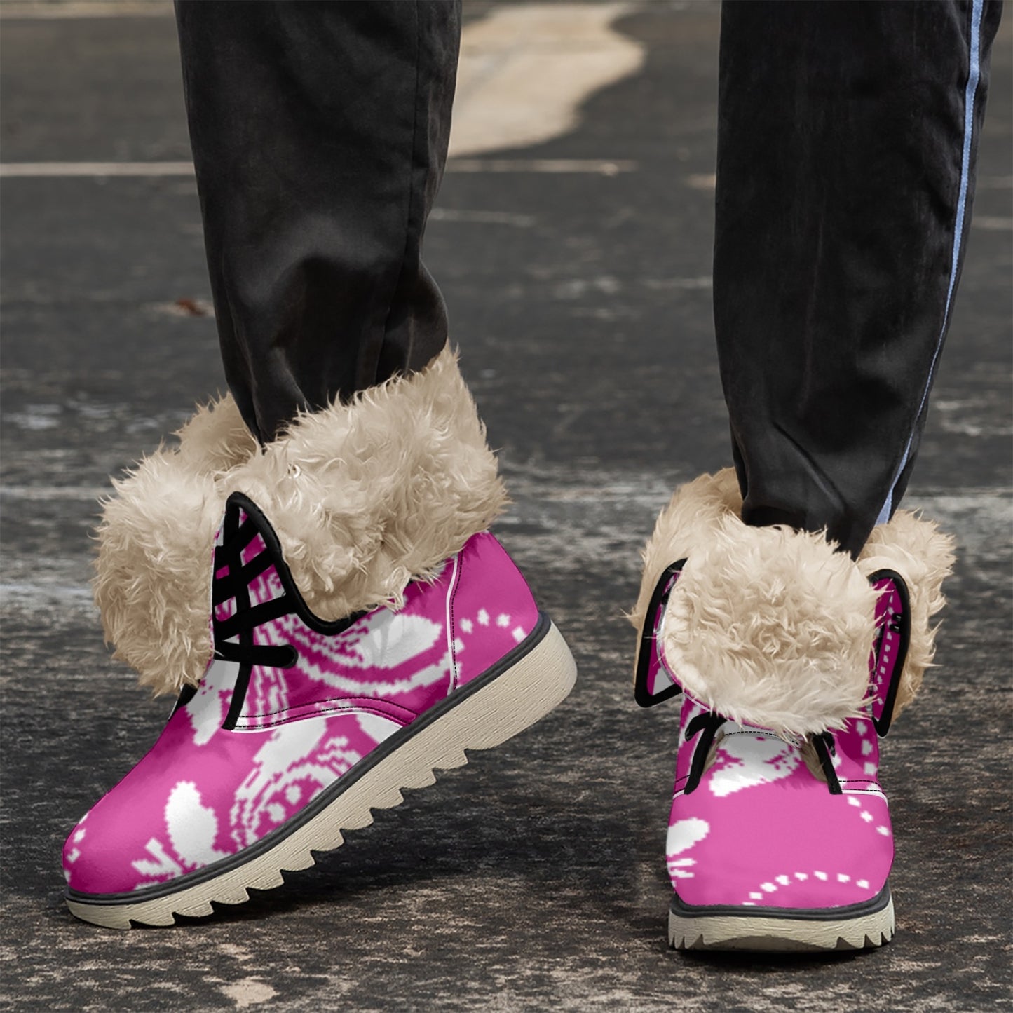 kokorepublic   477. Cotton-pad Fur Lining Boots
