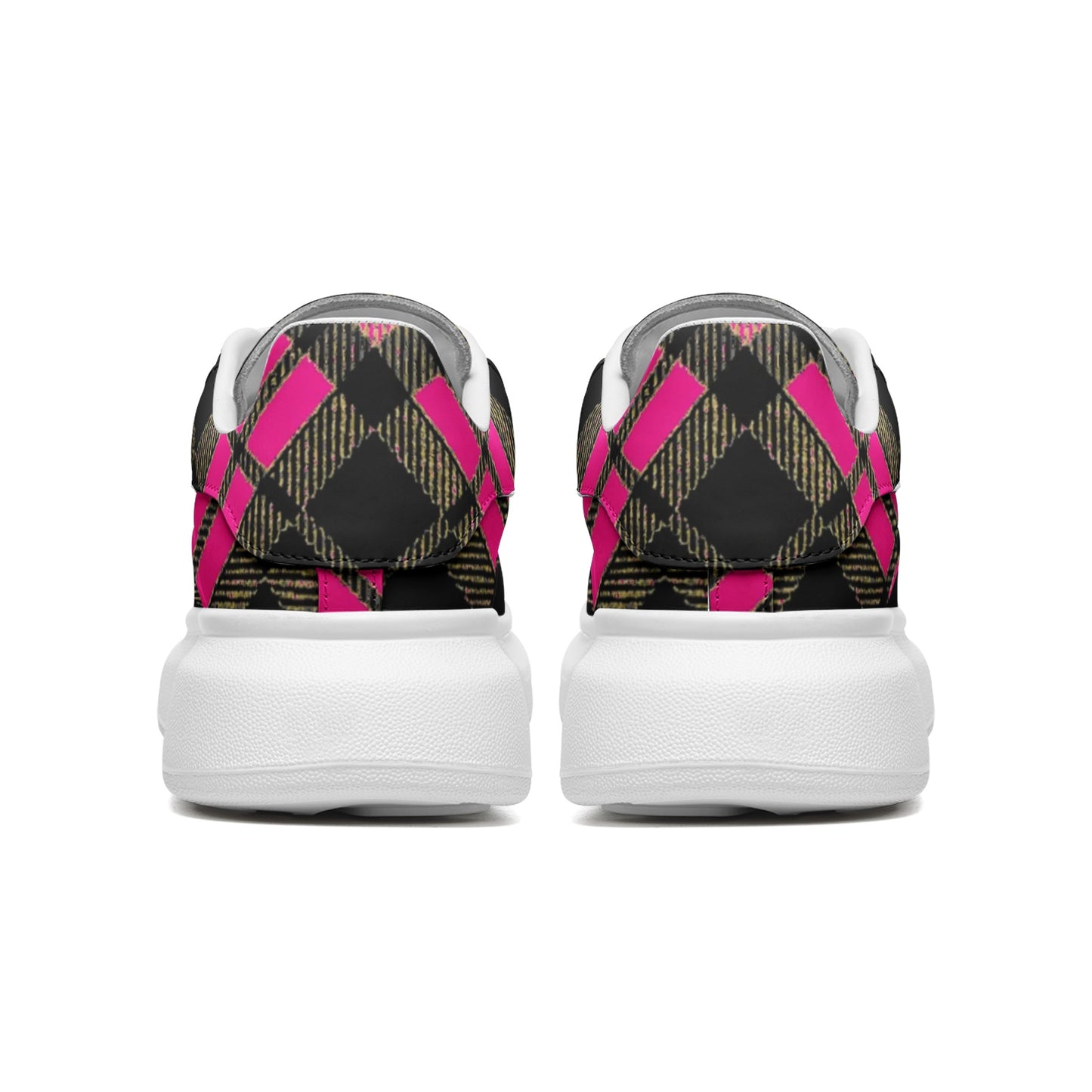 Unisex Non Slip Lace Up Faux Leather Sneakers