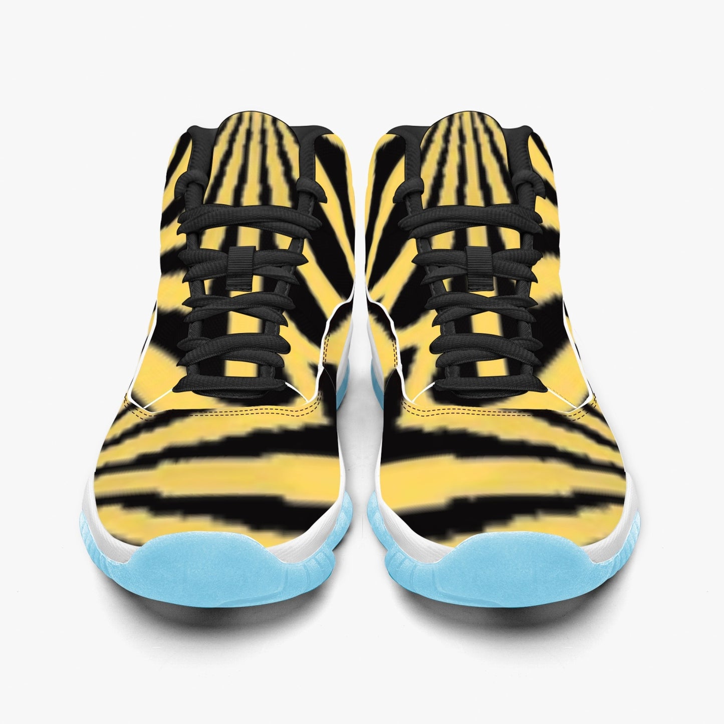 522.  AJ11 Basketball Sneakers -Blue Sole