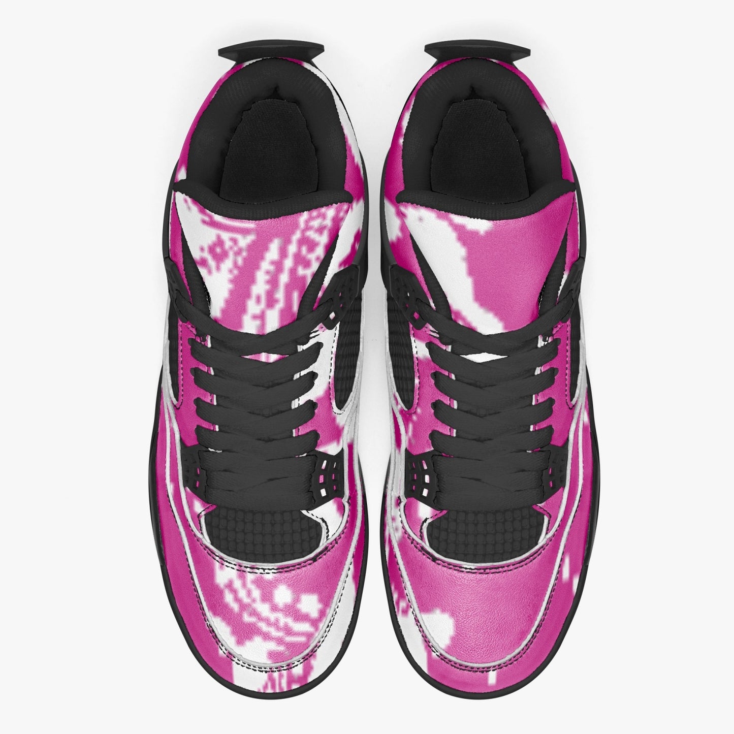 698. AJ4 Basketball Sneakers -Black Sole