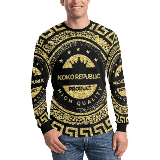 Kokorepublic Men's Long Sleeve T-shirt(ModelT51)