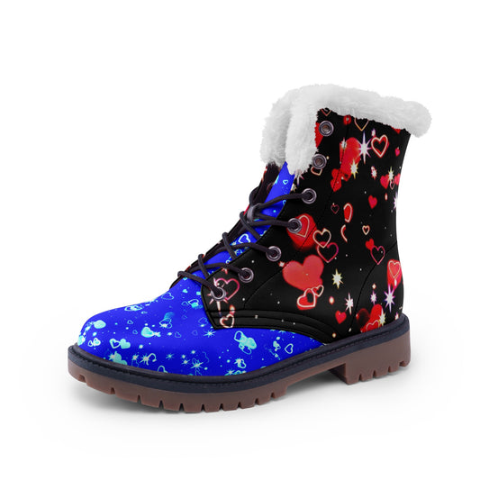 Kokorepublic Unisex Lace Up Winter Boots Fashion Comfort Chukka Boots