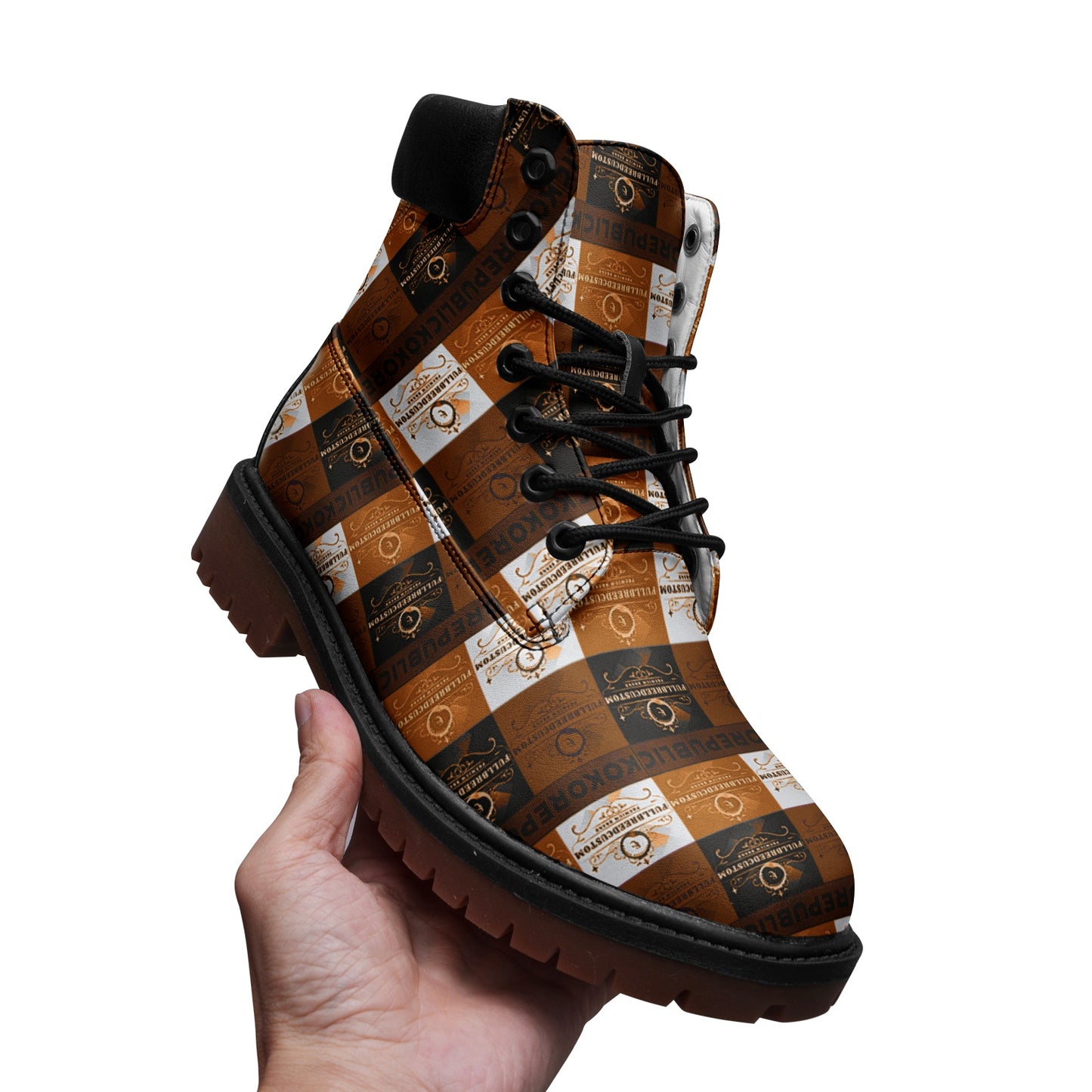 FullbreedCustom Premium Lightweight Microfiber Leather Chukka Boots