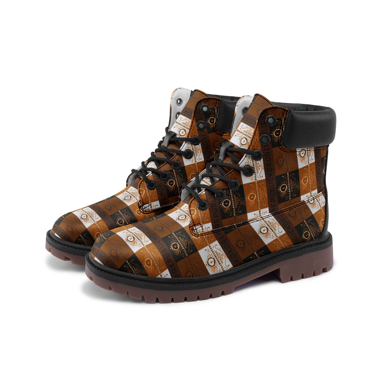 FullbreedCustom Premium Lightweight Microfiber Leather Chukka Boots
