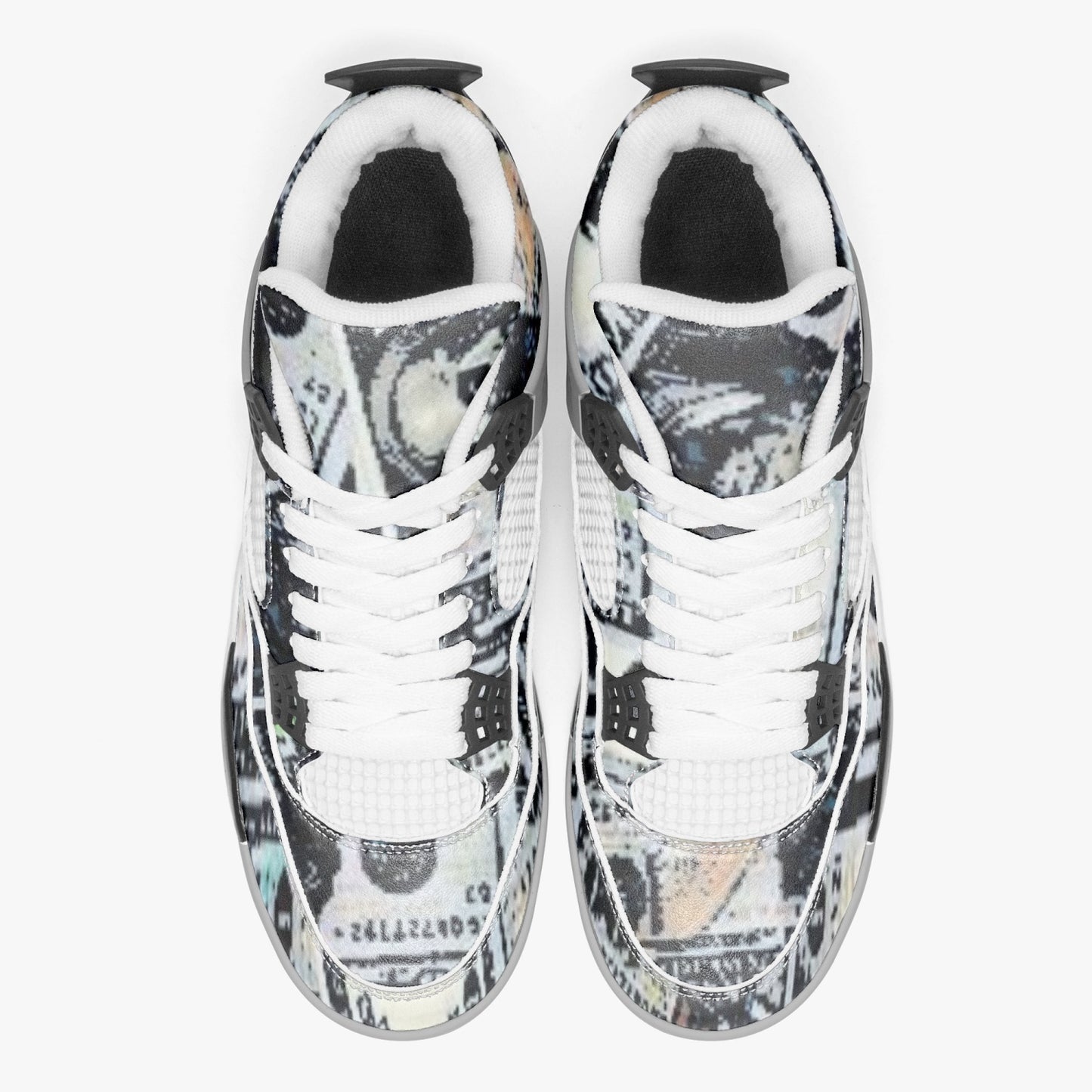 kokorepublic 699. AJ4 Basketball Sneakers -Grey Sole
