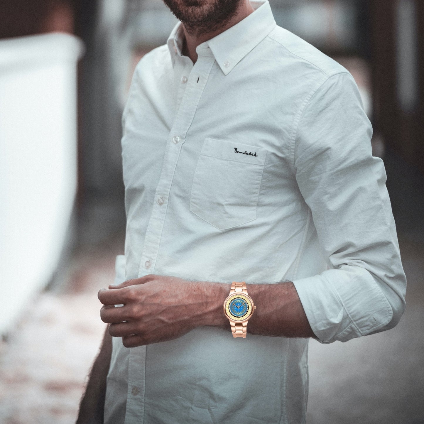 kokorepublic 266. Exclusive Stainless Steel Quartz Watch
