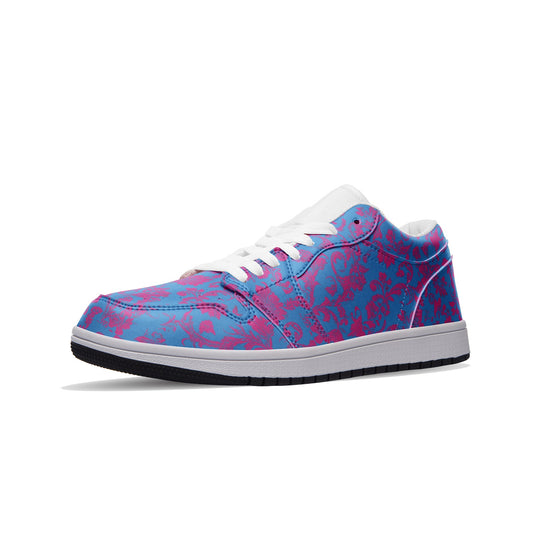 Fullbreedcustom Unisex Low Top Leather Sneakers