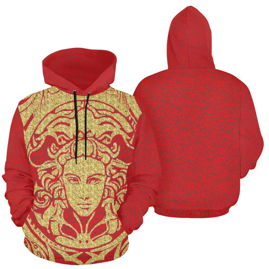 kokorepublic Men's All Over Print Hoodie (USA Size) (Model H13)