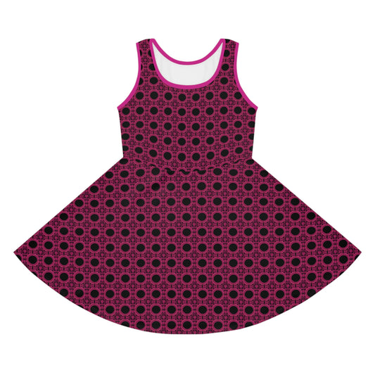 Girls' Sleeveless Sundress (AOP)
