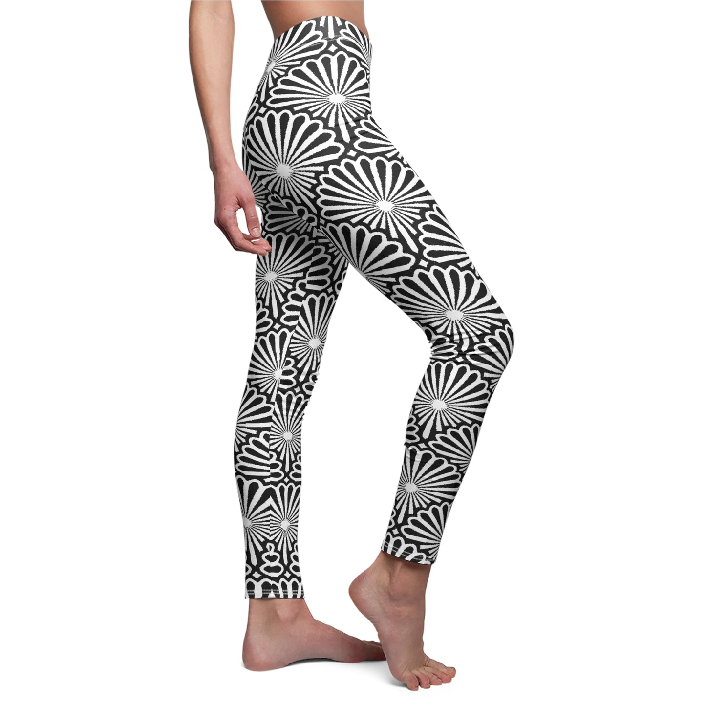 kokorepublic Women's Cut & Sew Casual Leggings (AOP)