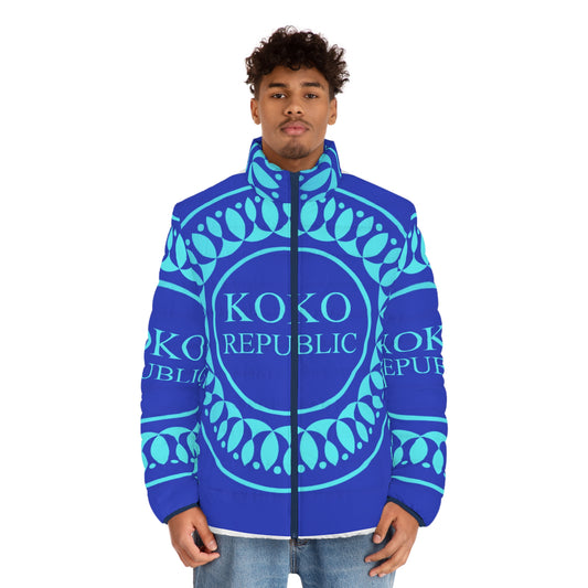 Men's Puffer Jacket (AOP)