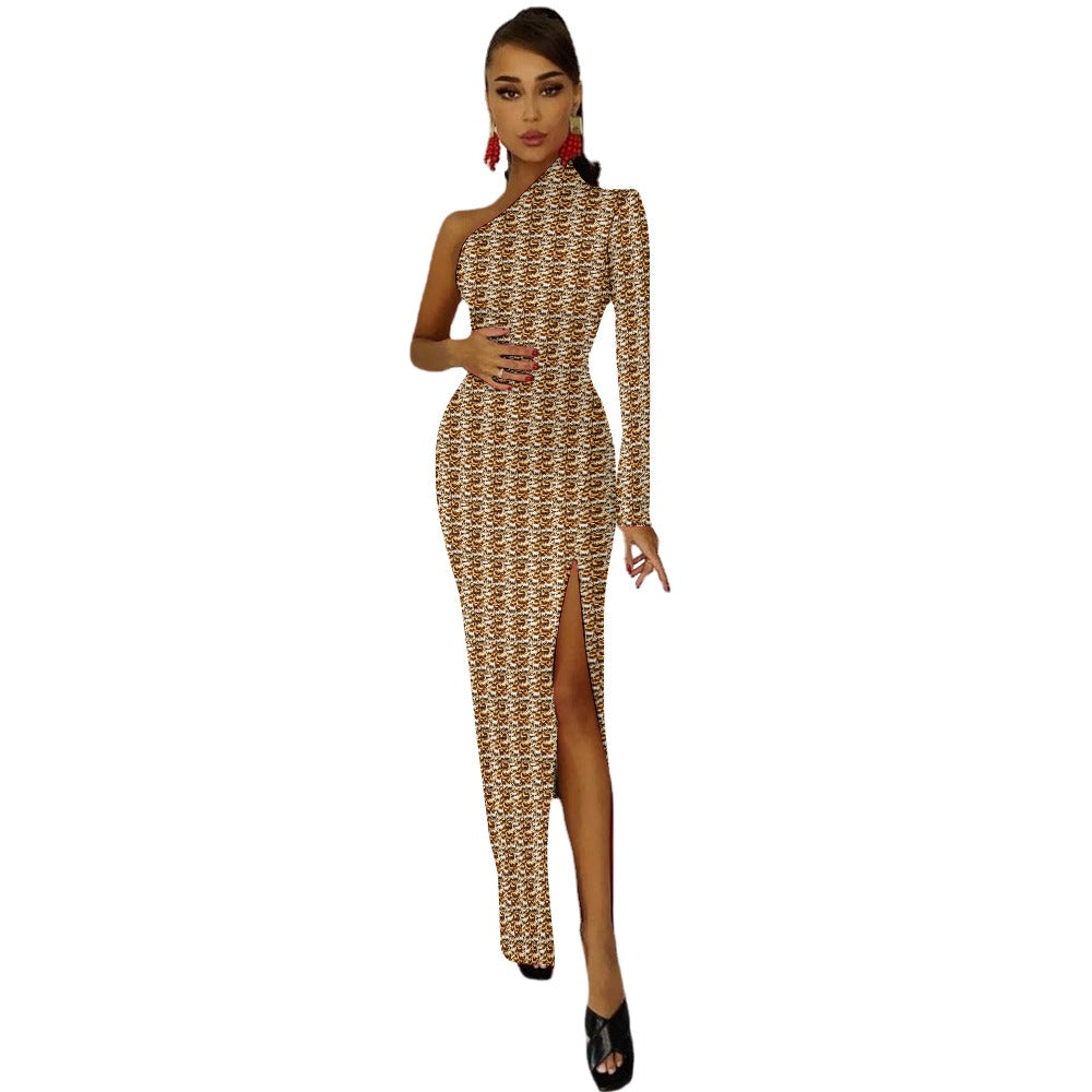 kokorepublic Half Sleeve Slit Dress