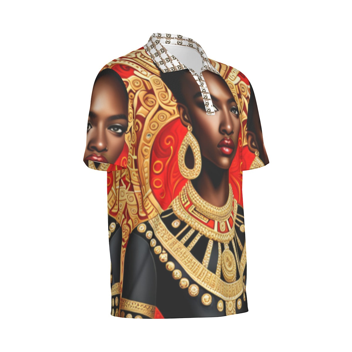 FullbreedCustom  Print Men's Polo Collar Jersey