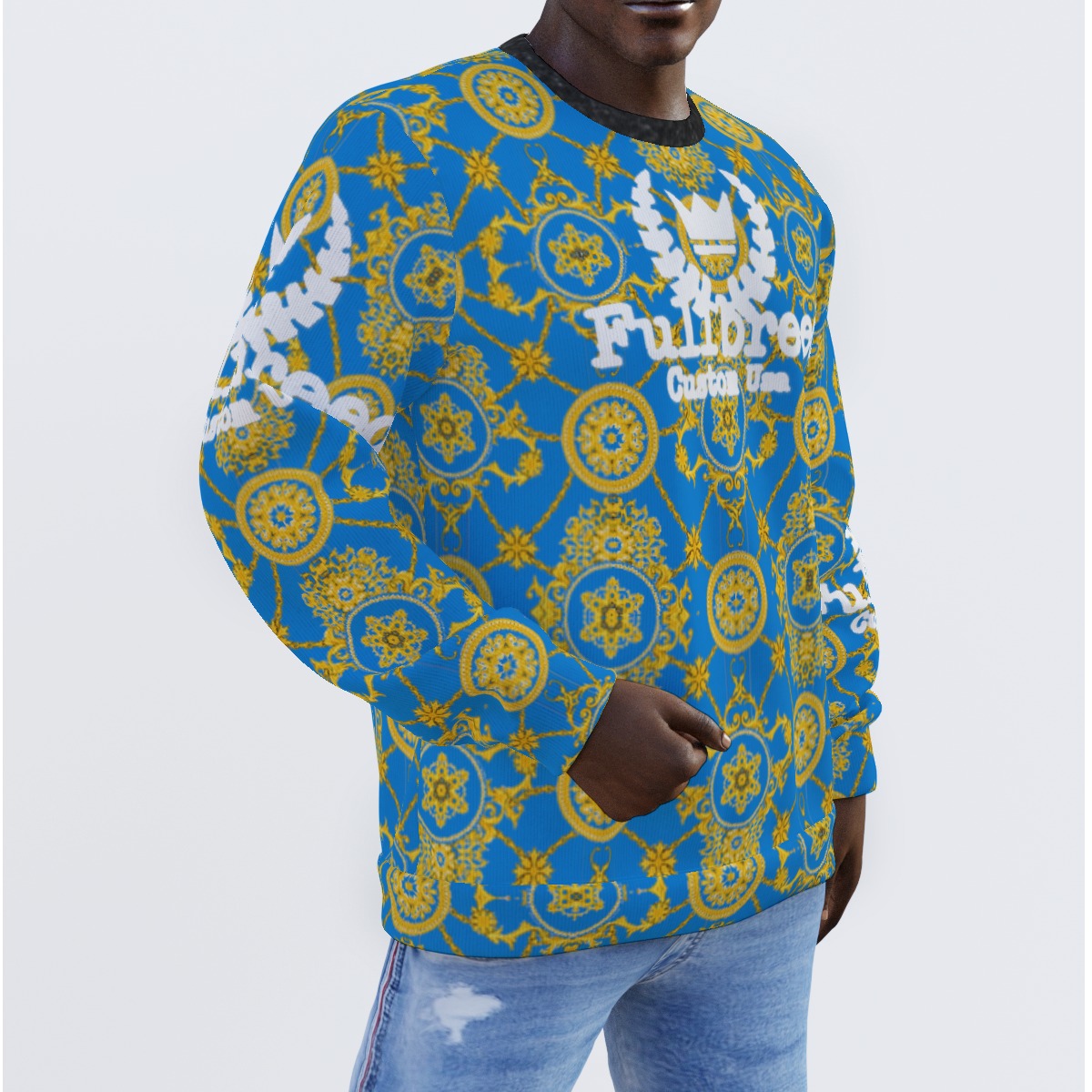 FullbreedCustom Print Men's Sweater