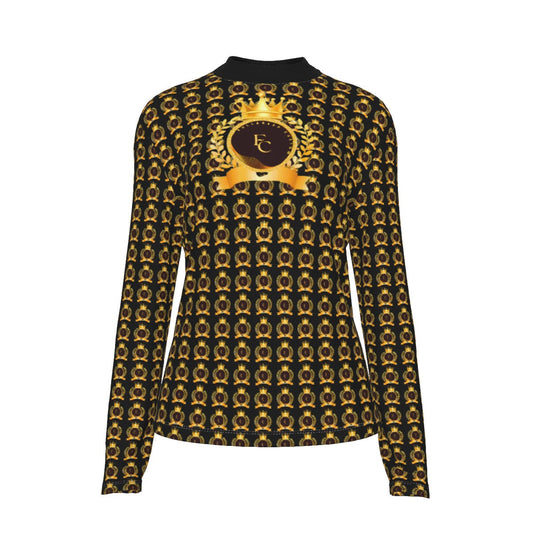 FullbreedCustom Women's Stretchable Turtleneck Top