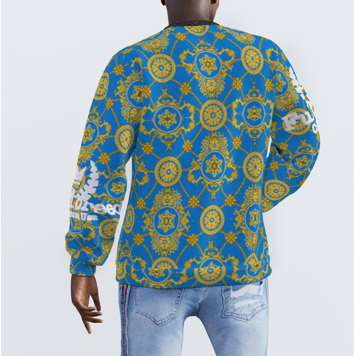 FullbreedCustom Print Men's Sweater