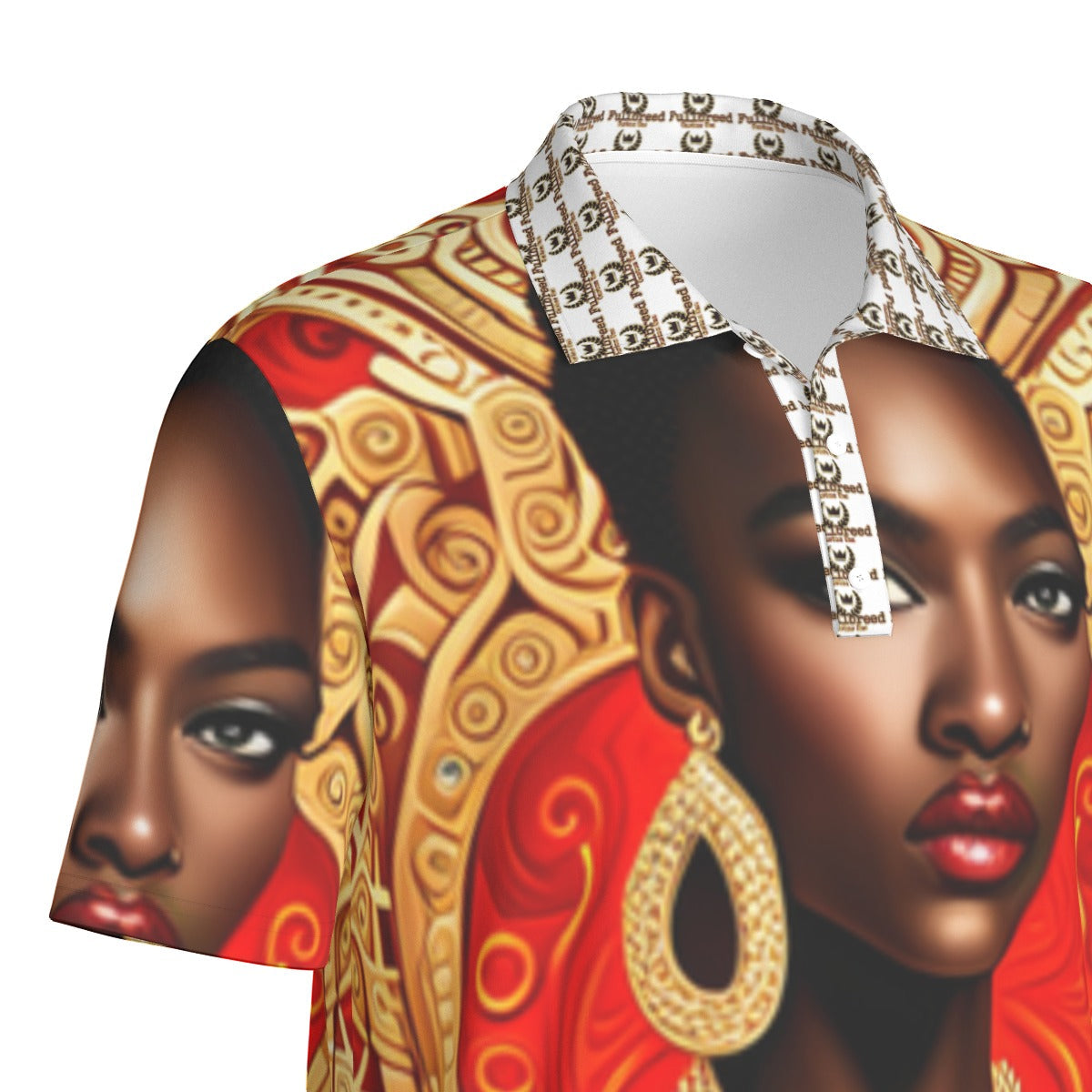 FullbreedCustom  Print Men's Polo Collar Jersey