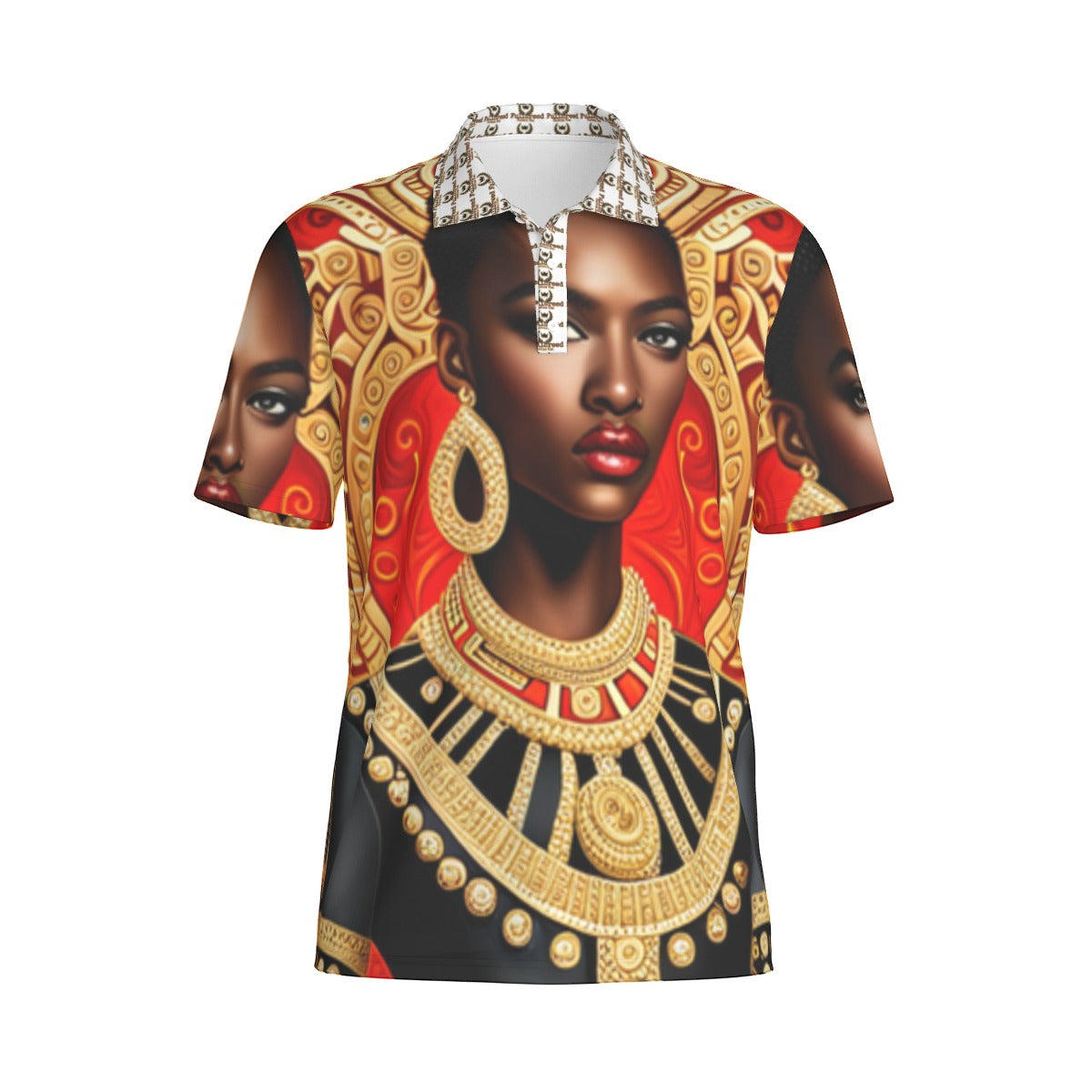 FullbreedCustom  Print Men's Polo Collar Jersey