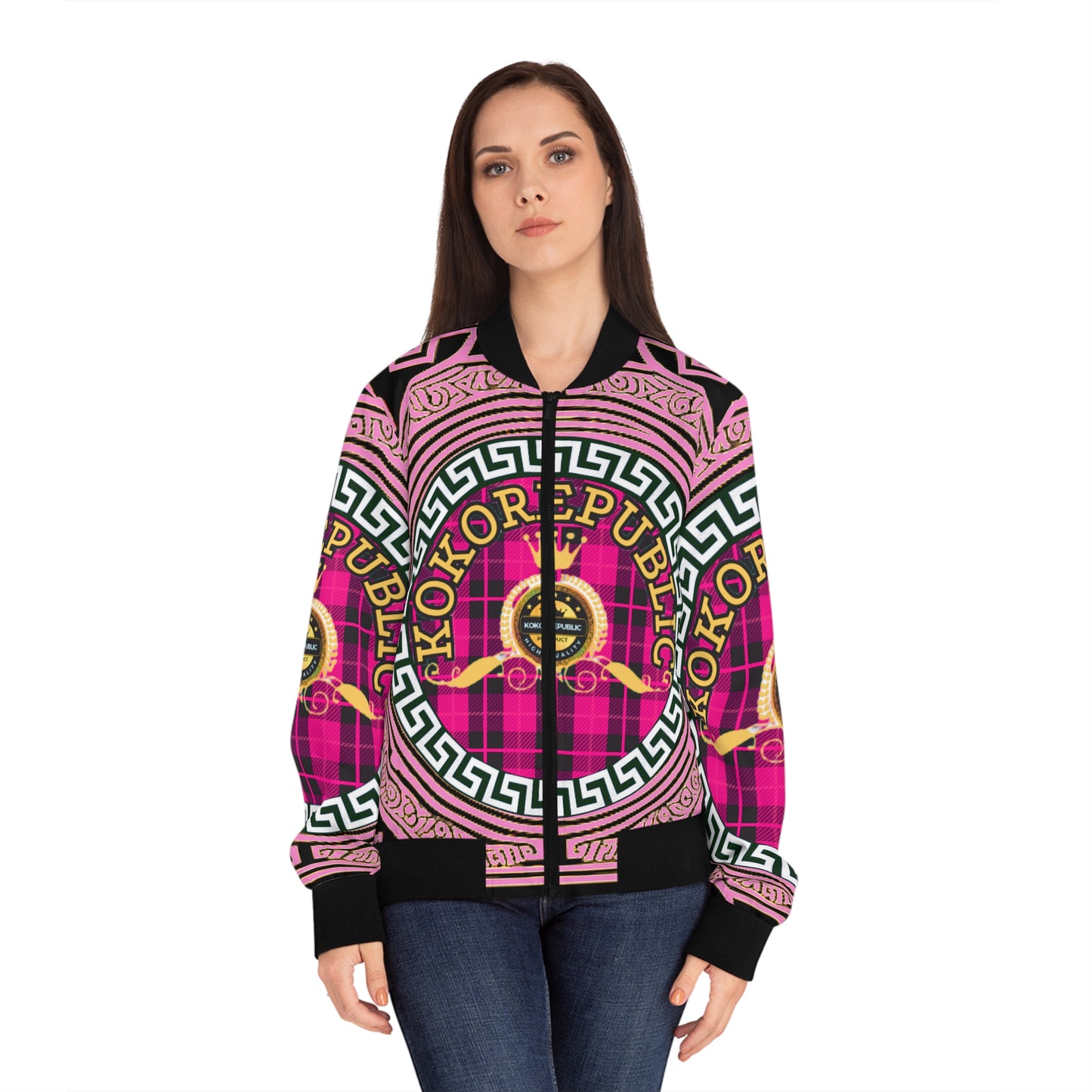 Women's Bomber Jacket (AOP)