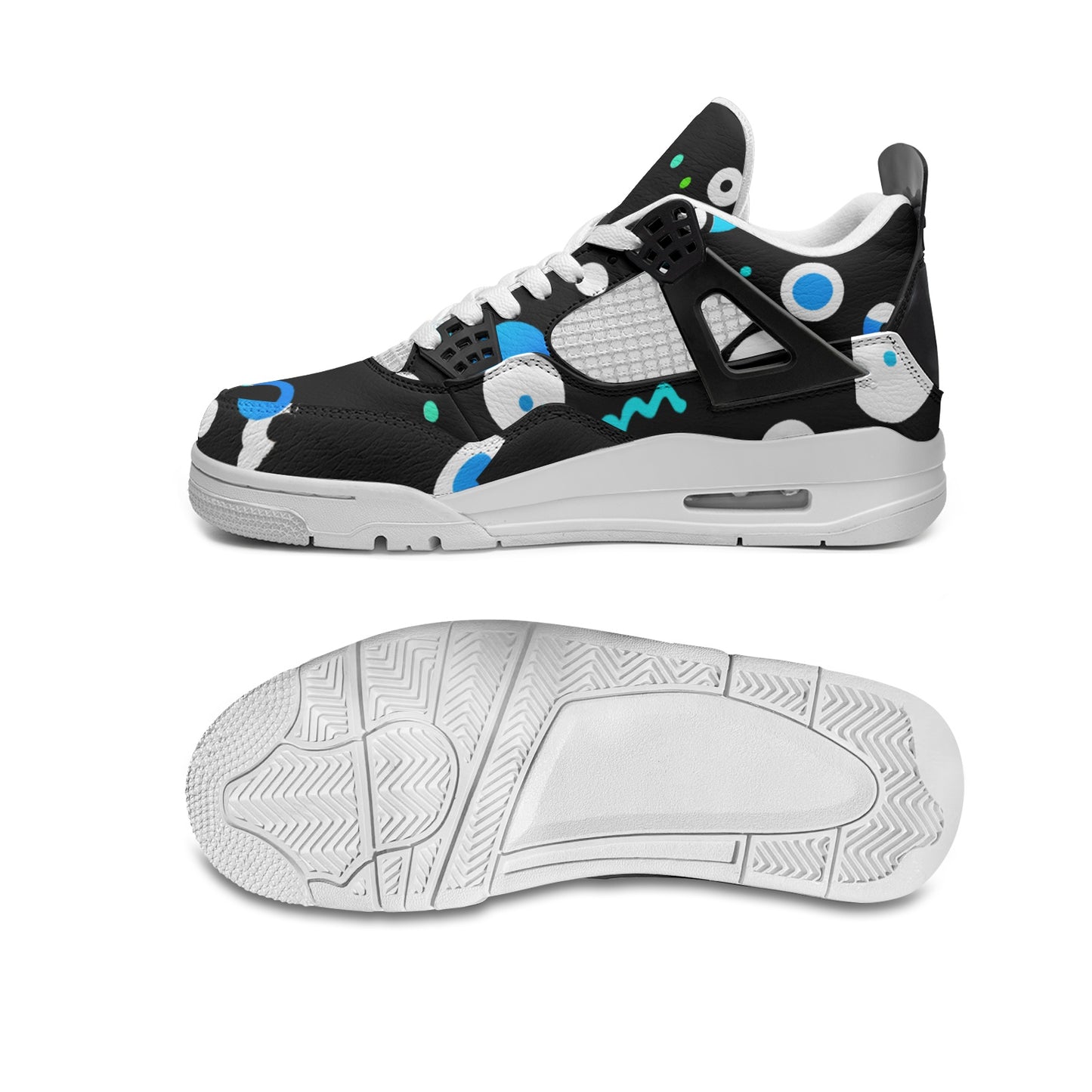 fullbreedcustom Unisex Non Slip Lace Up Breathable Fashion Sneakers