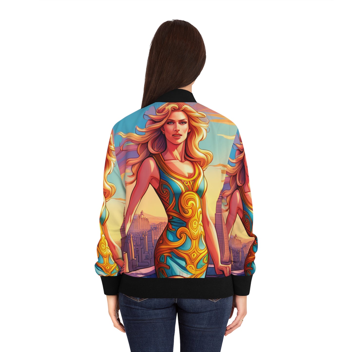 Women's Bomber Jacket (AOP)