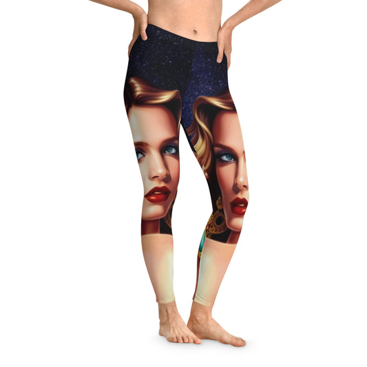 kokorepublic Stretchy Leggings (AOP)