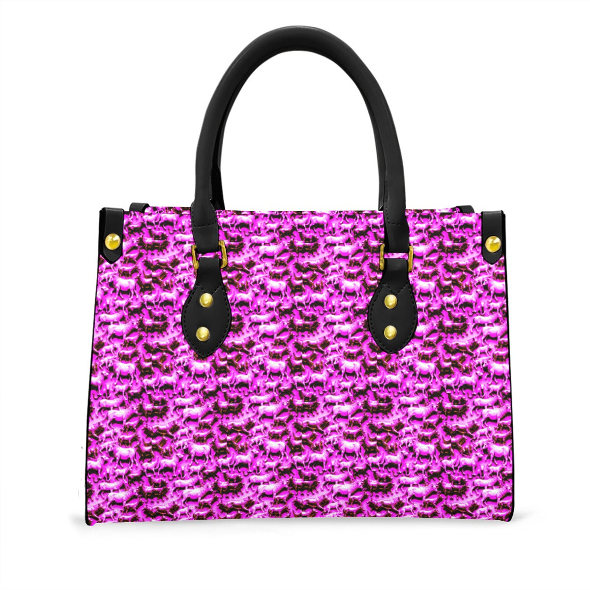 kokorepublic Women's Tote Bag With Black Handle
